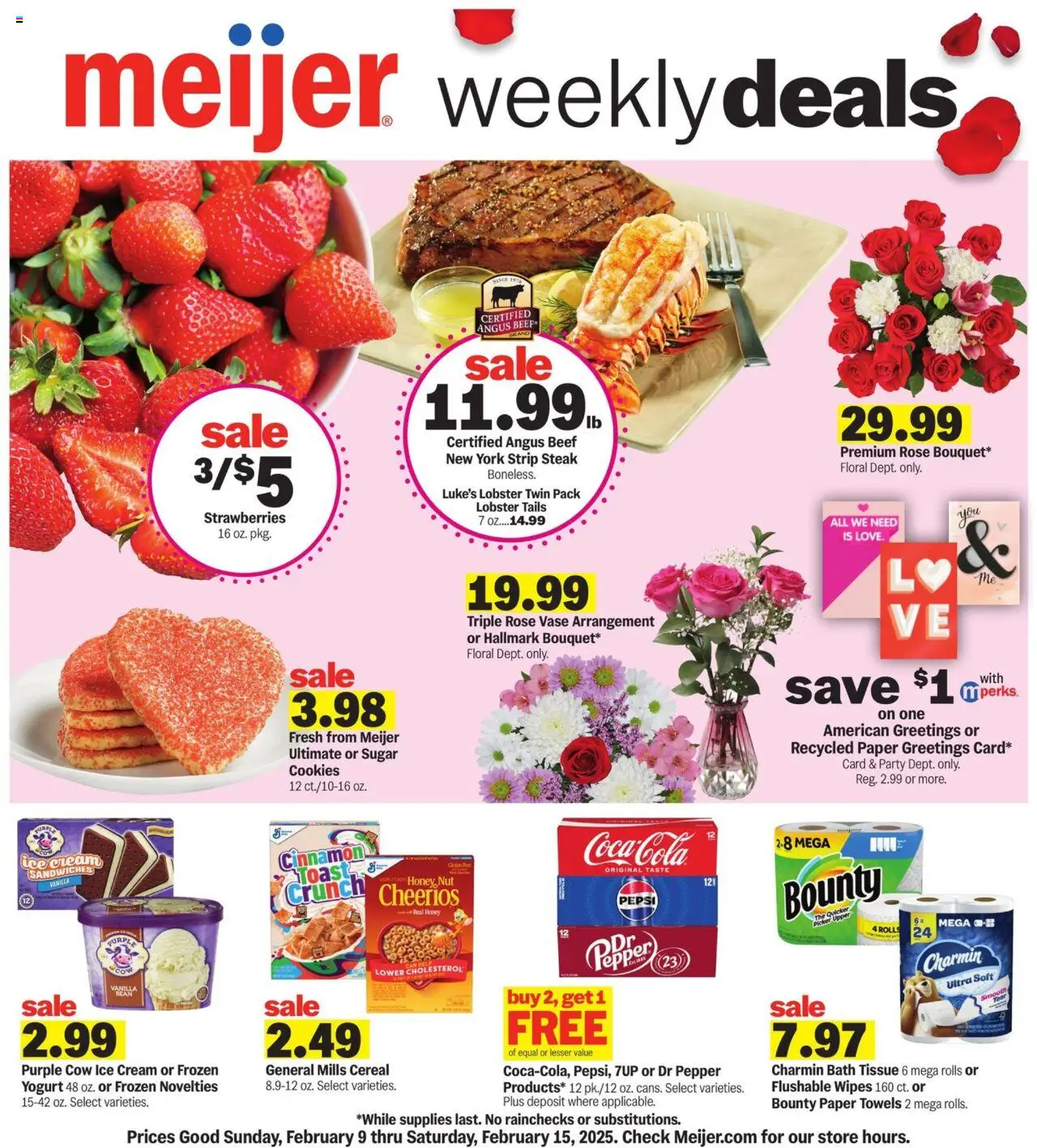 Meijer Weekly Ad (02/09 - 02/15 2025) - Flyer