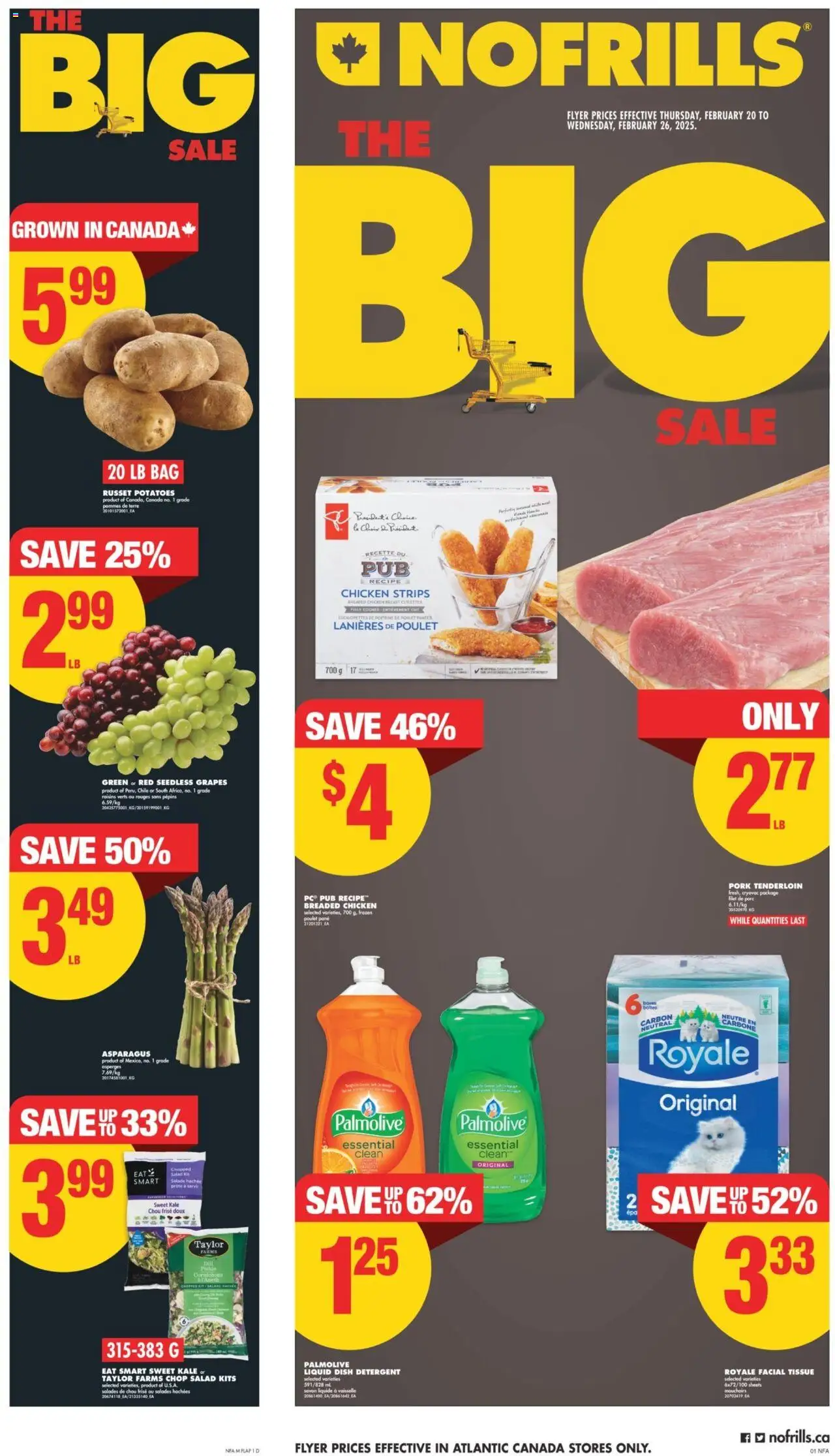 No Frills circulaire valide 20 févr. 2025 - 26 févr. 2025