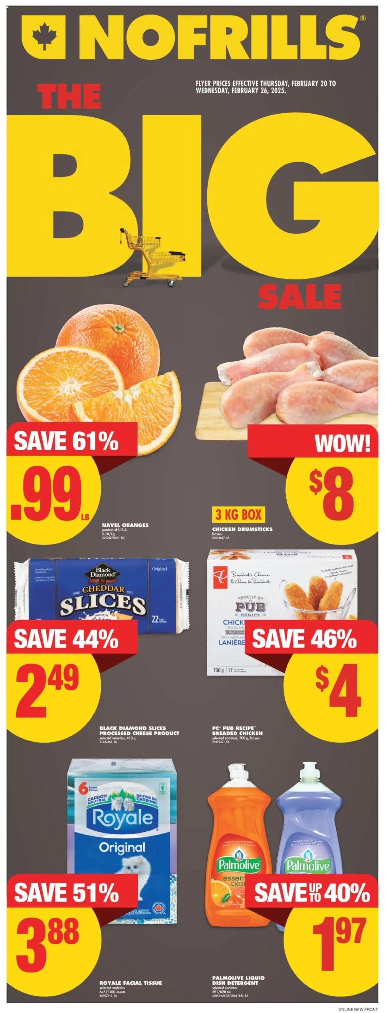 No Frills flyer valid from Feb 20, 2025 - page number 1