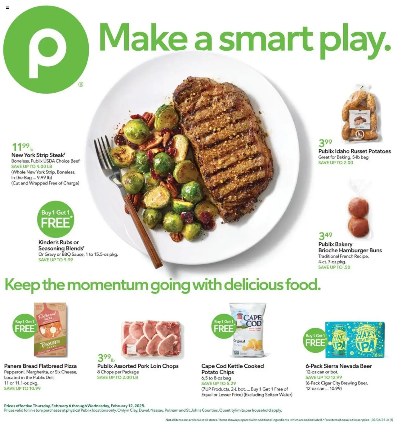 Publix Weekly Ad - FL (02/06 - 02/12 2025) - Flyer