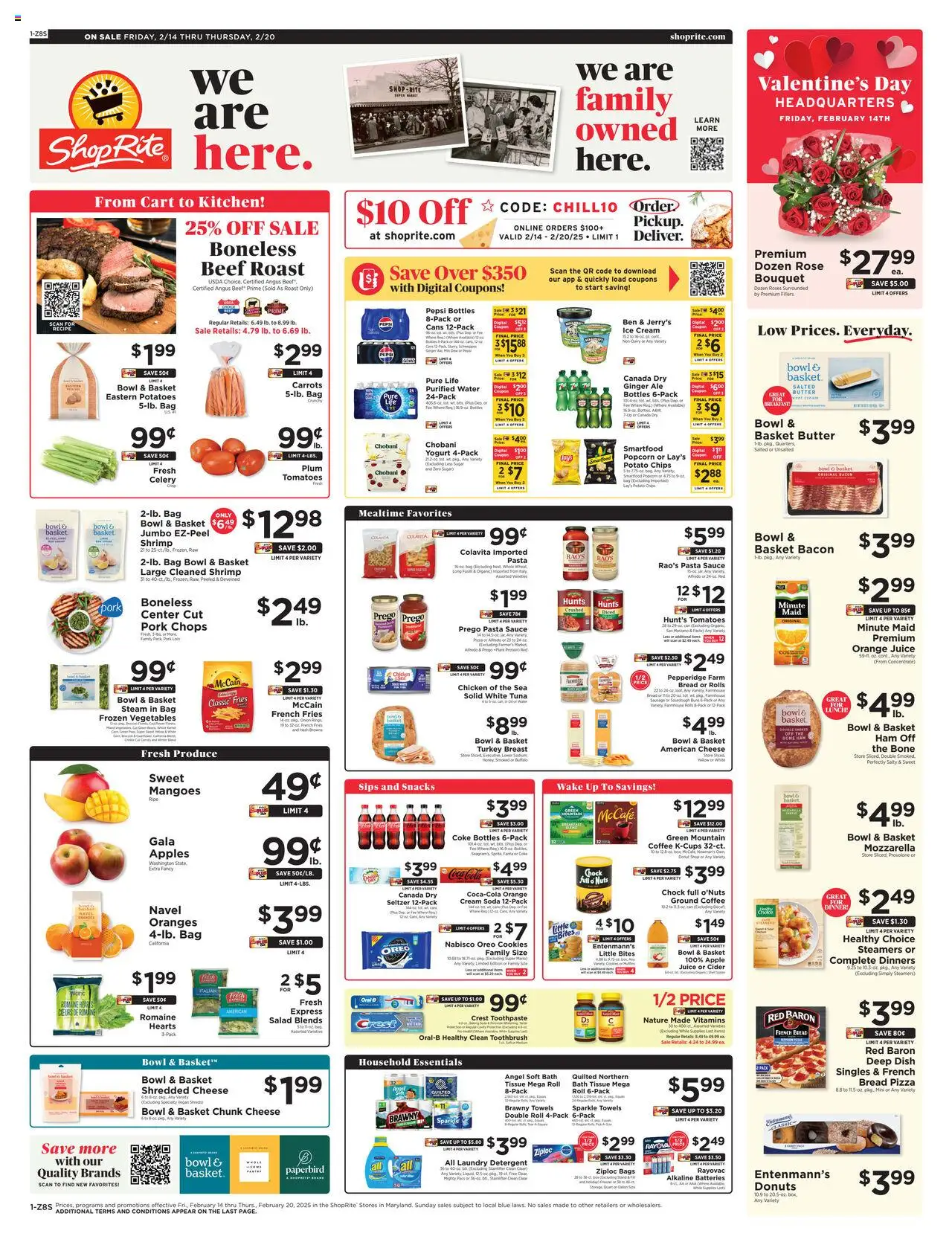 ShopRite Circular from 02/14/2025 >> Weekly Ad, flyer - Page number 1