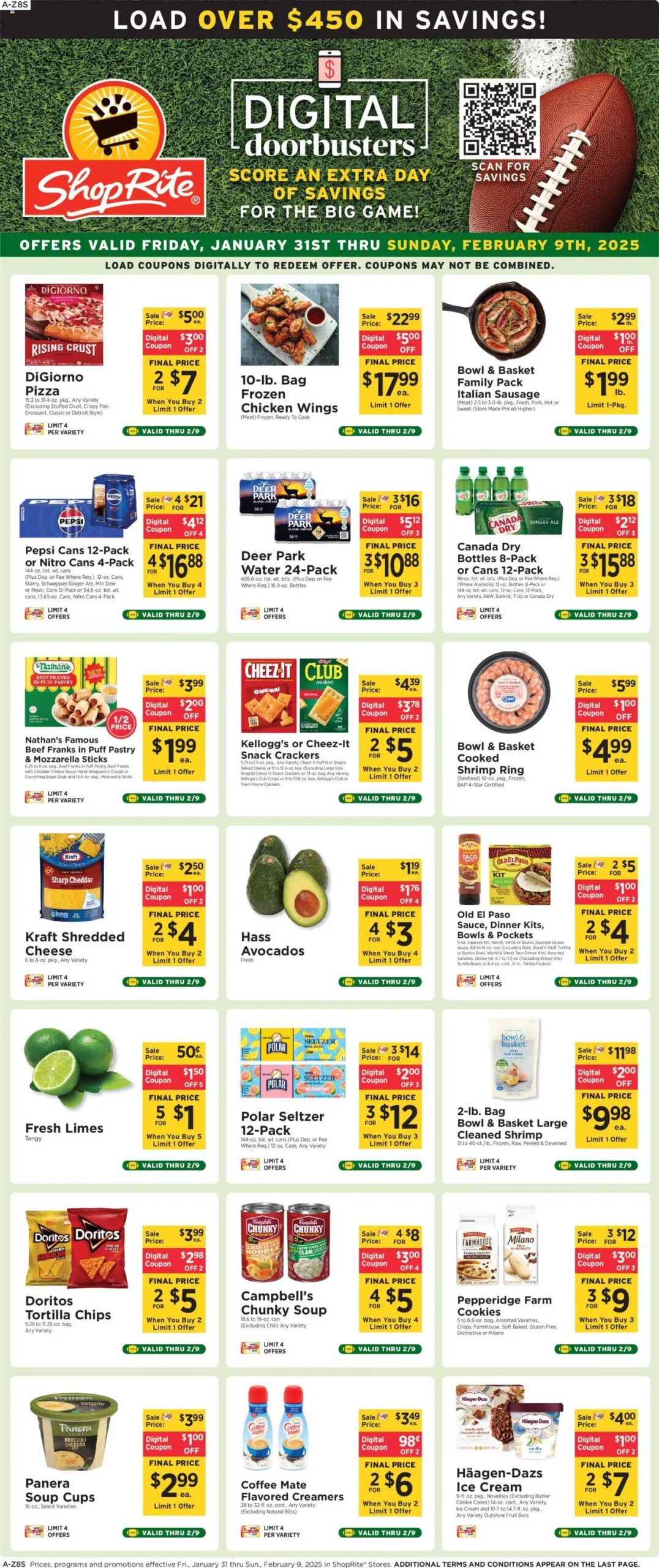 ShopRite Weekly Ad (01/31 - 02/09 2025) - Flyer