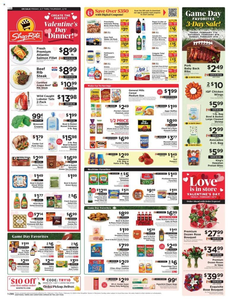SHOPRITE Sales Ad Friday 07 February 10 ShopRite Weekly Ad 0207 0213 2025 Flyer