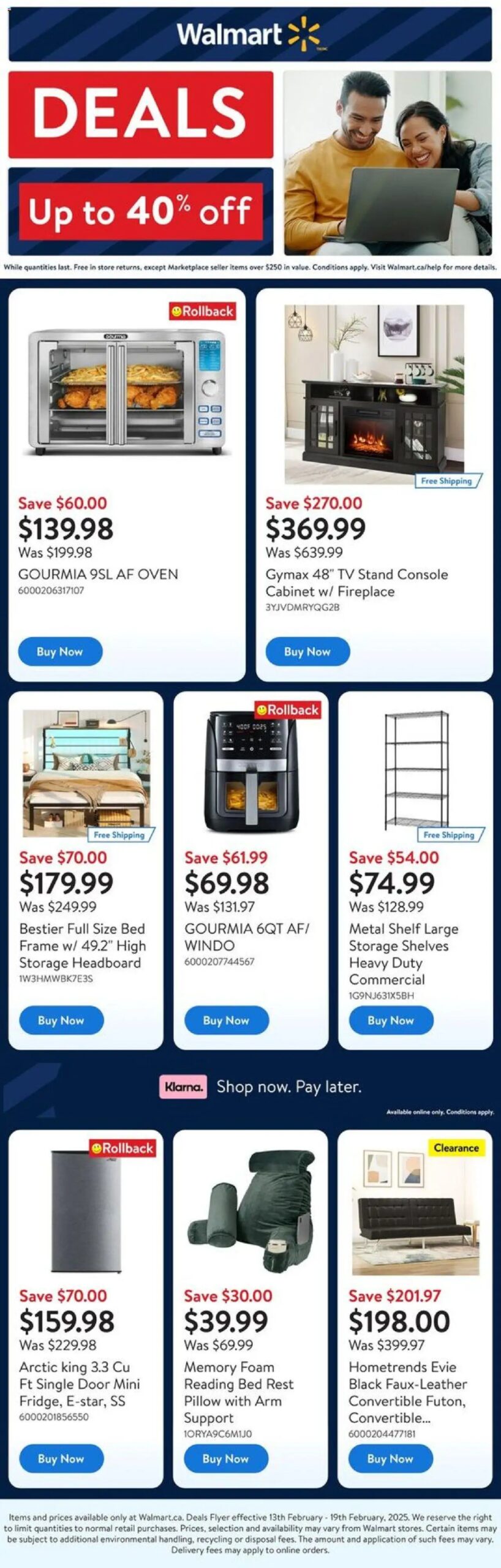 Walmart weekly flyer starting Feb 13, 2025 ⭐️