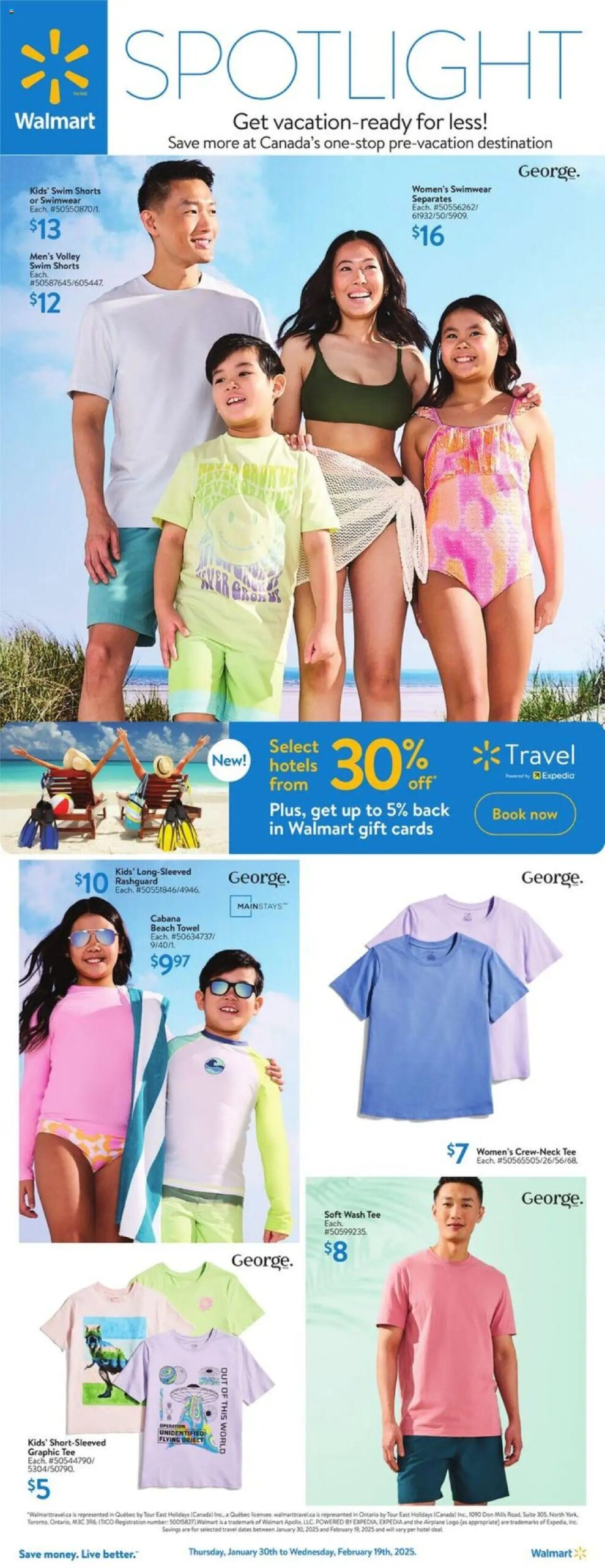 Walmart weekly flyer starting Jan 30, 2025 ⭐️