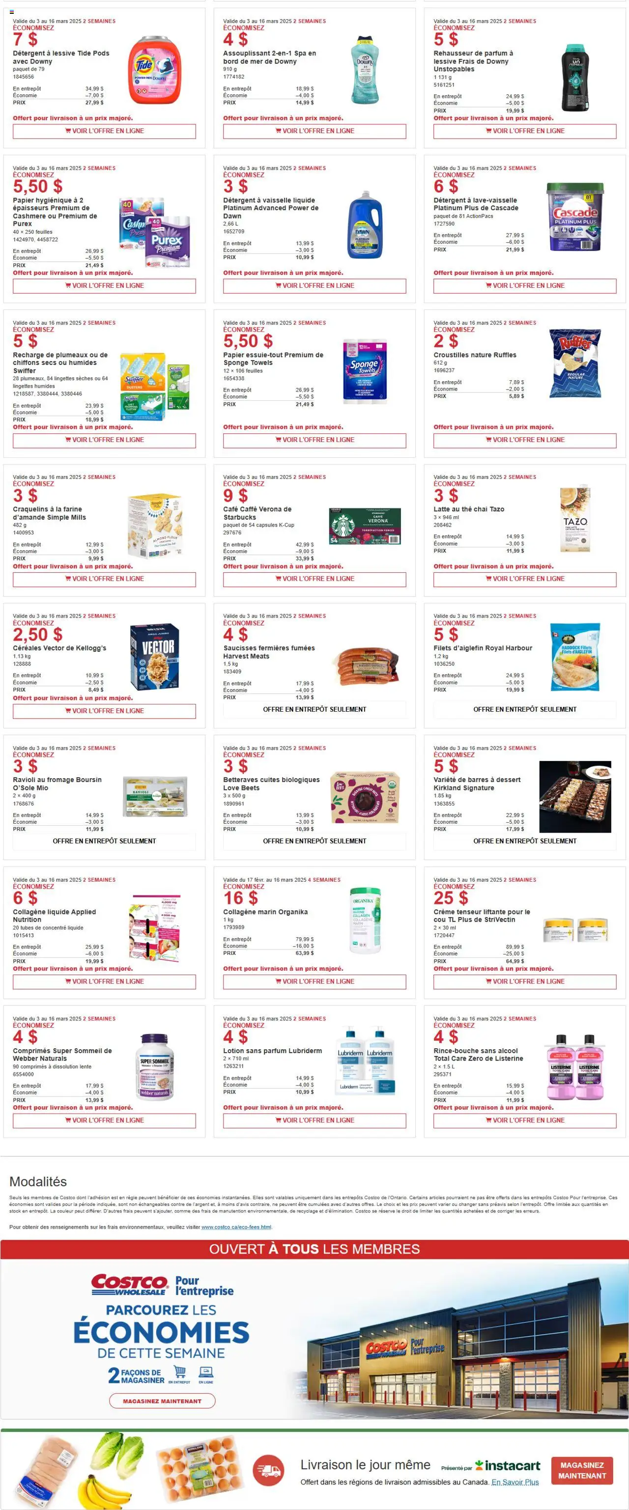 Costco flyer valid from Mar 03, 2025 - page number 2