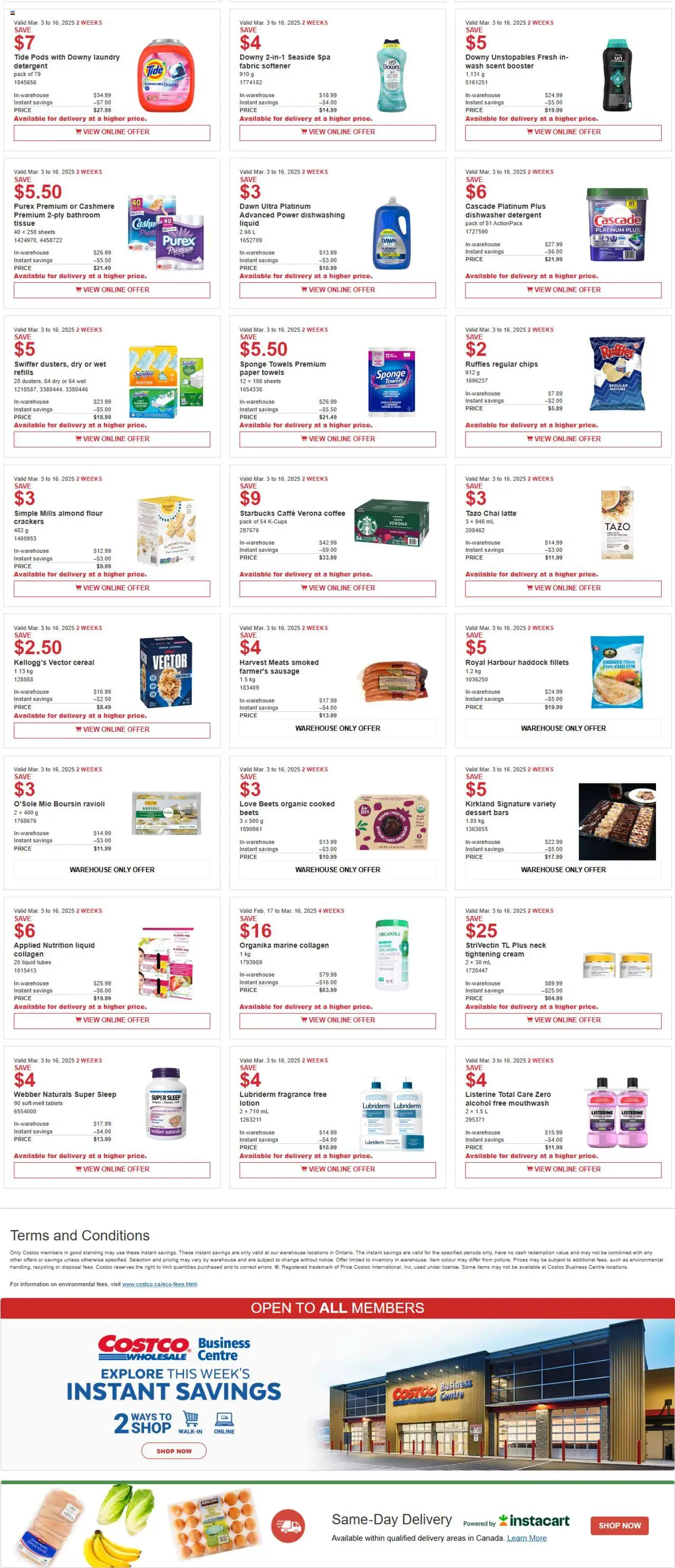 Costco flyer valid from Mar 03, 2025 - page number 2