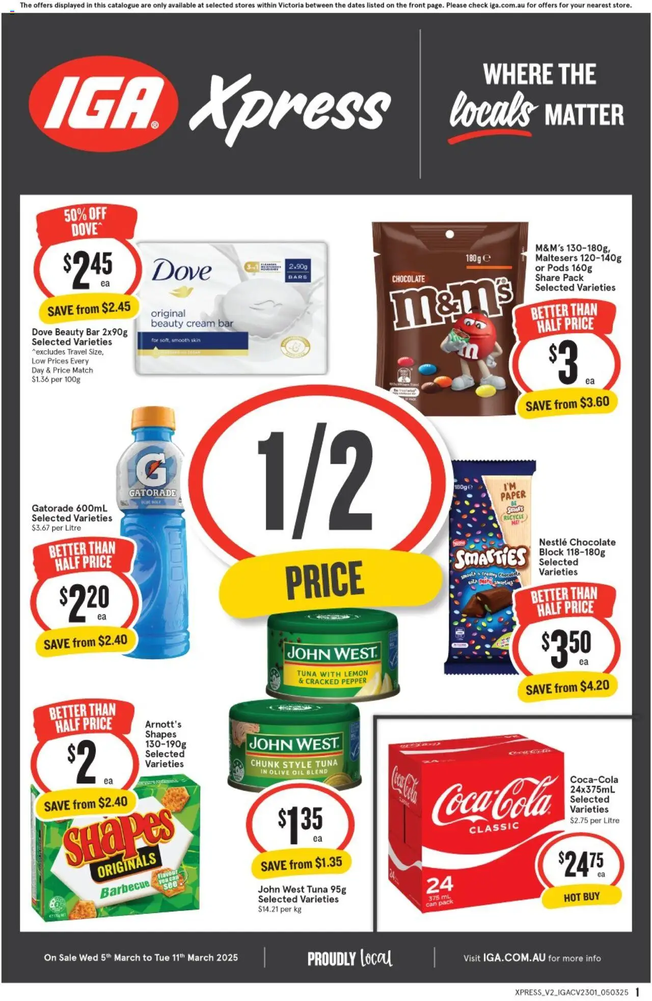 ﻿﻿IGA catalogue valid from 05/03/2025 - Preview