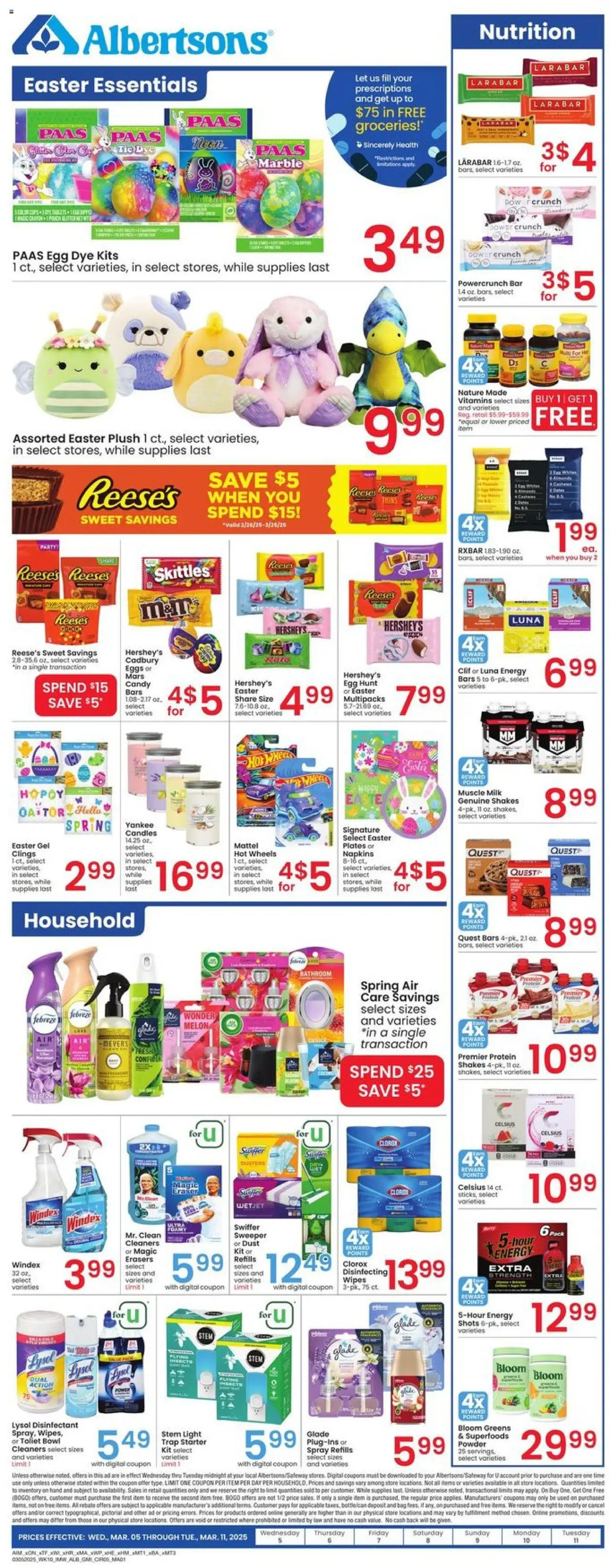 Albertsons Weekly Ad from 03/05/2025 - Flyer - Page number 5