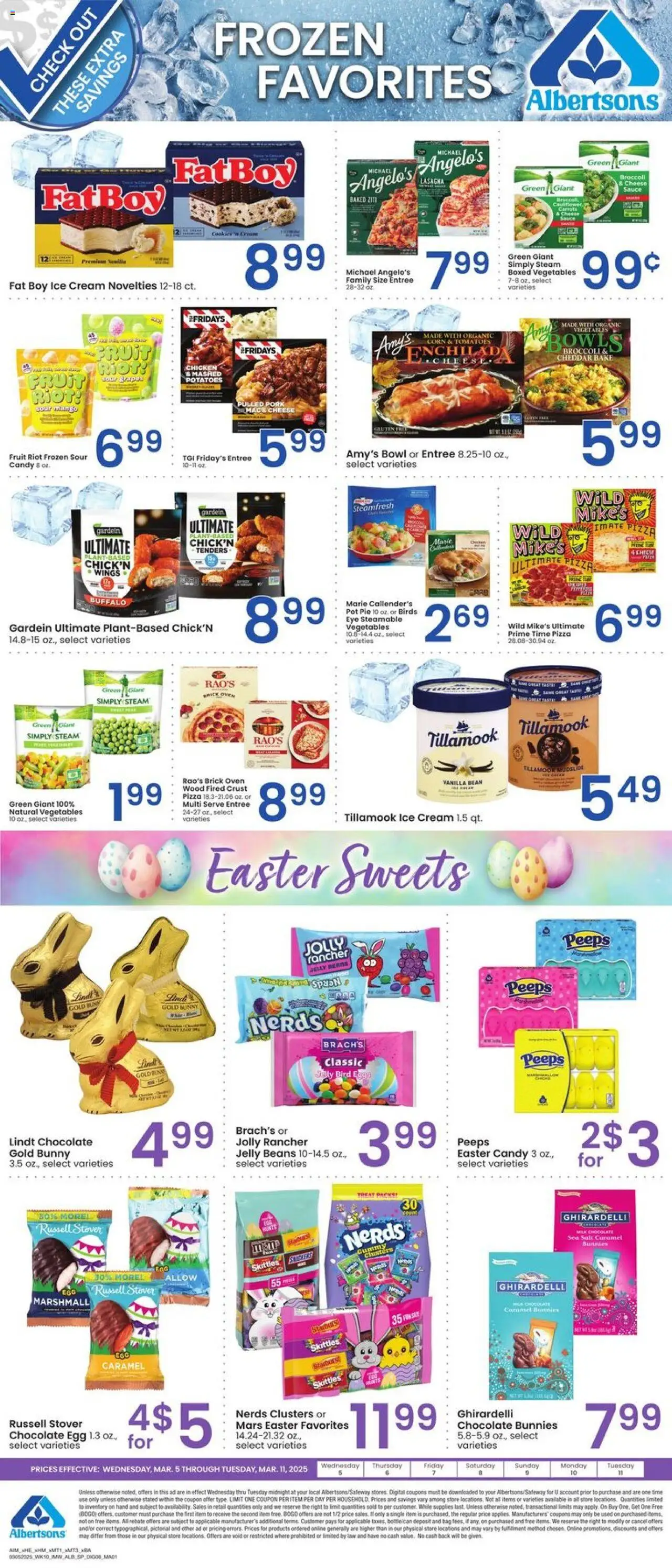 Albertsons Bonus Savings from 03/05/2025 - Flyer - Page number 2