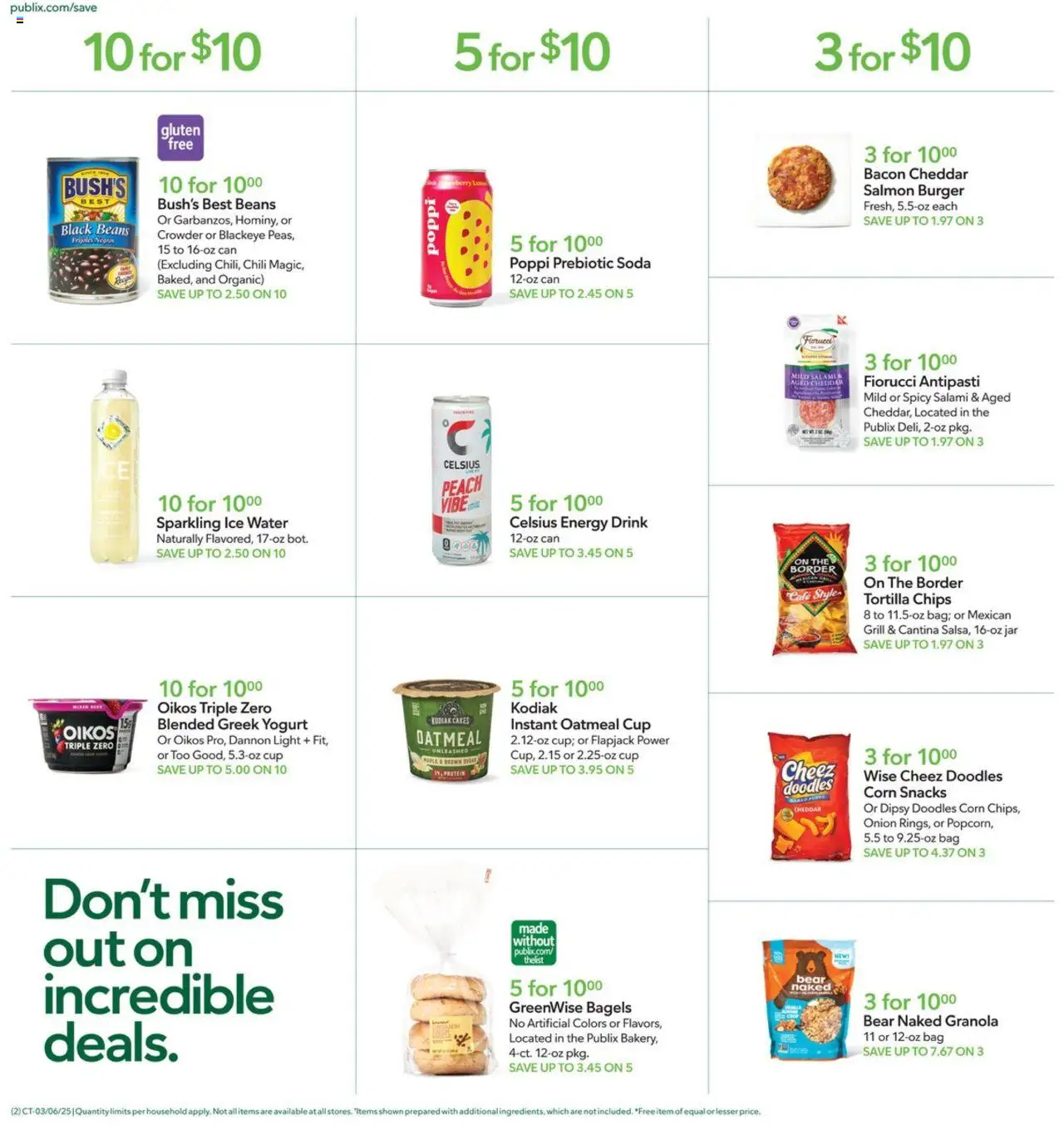 Publix Weekly ad from (03/05/2025) - Ad this week, Flyer - Page number 2