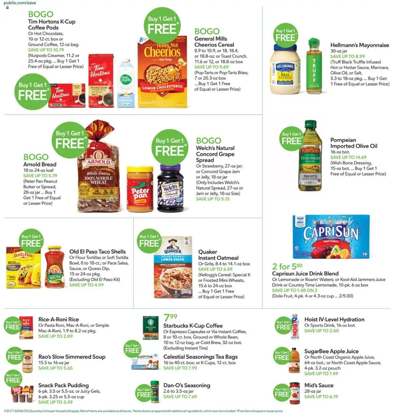 Publix Weekly ad from (03/05/2025) - Ad this week, Flyer - Page number 12