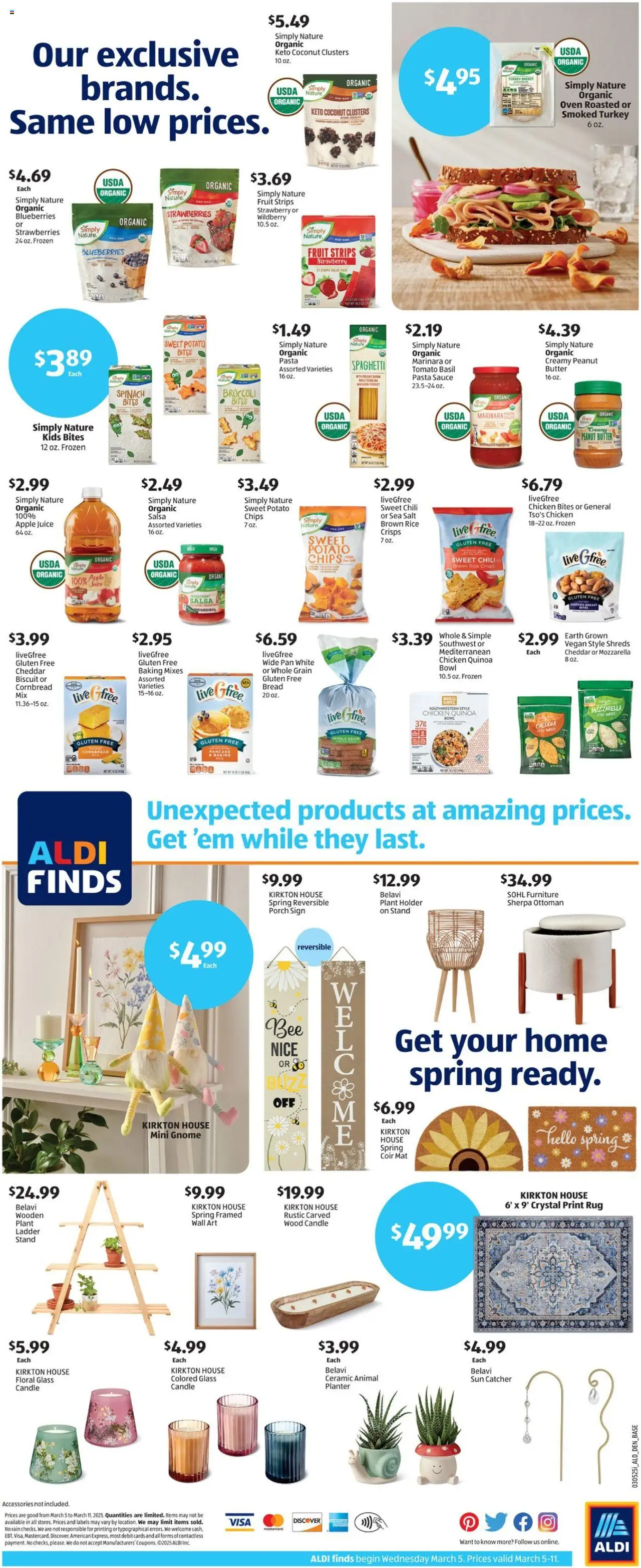 Aldi Weekly Ad from 03/05/2025 - Flyer, Sales ad - Page number 2