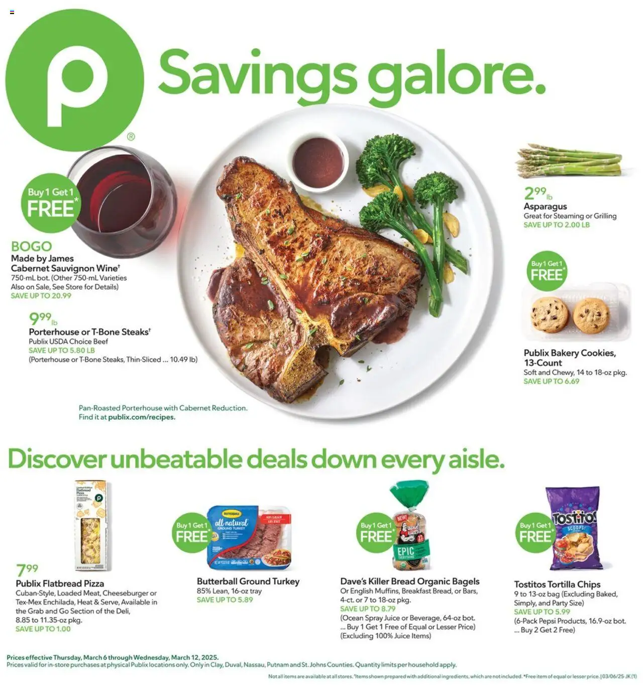 PUBLIX Weekly ad from 03/06/2025 >> Ad this week, Flyer