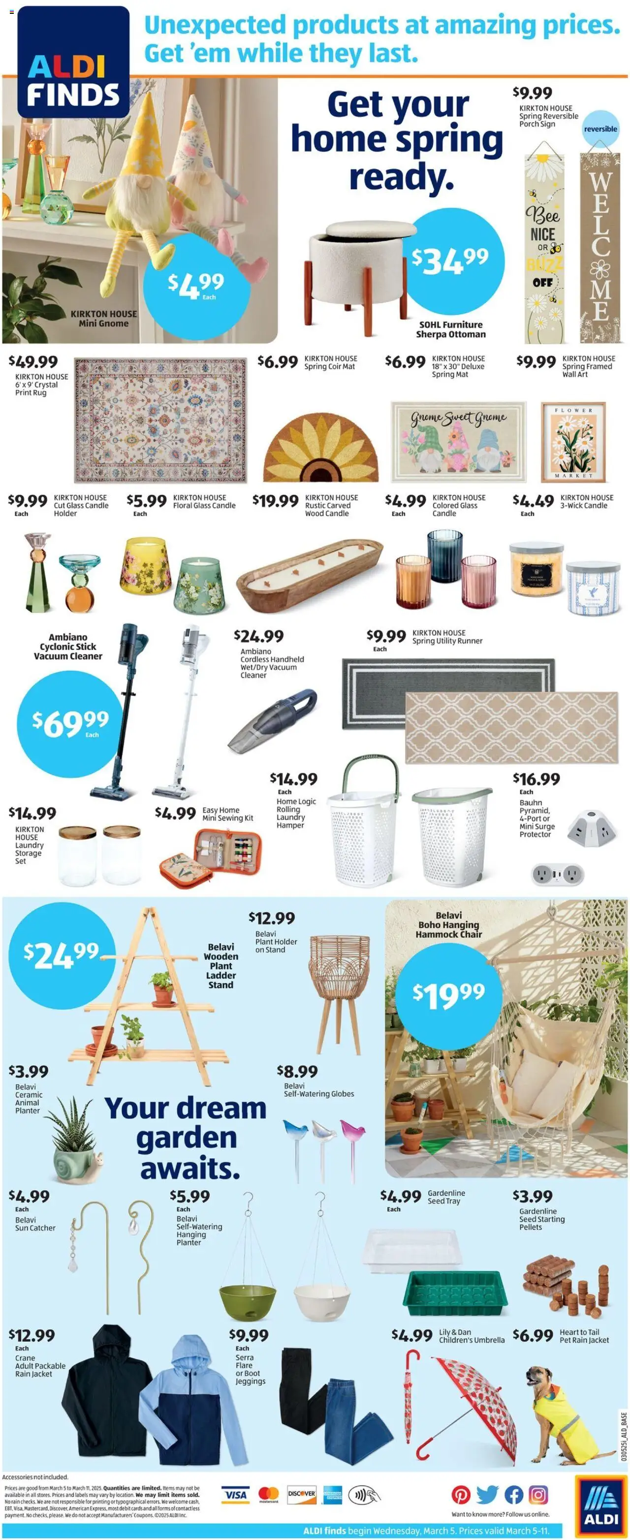 Aldi Weekly Ad from 03/05/2025 - Flyer, Sales ad - Page number 2