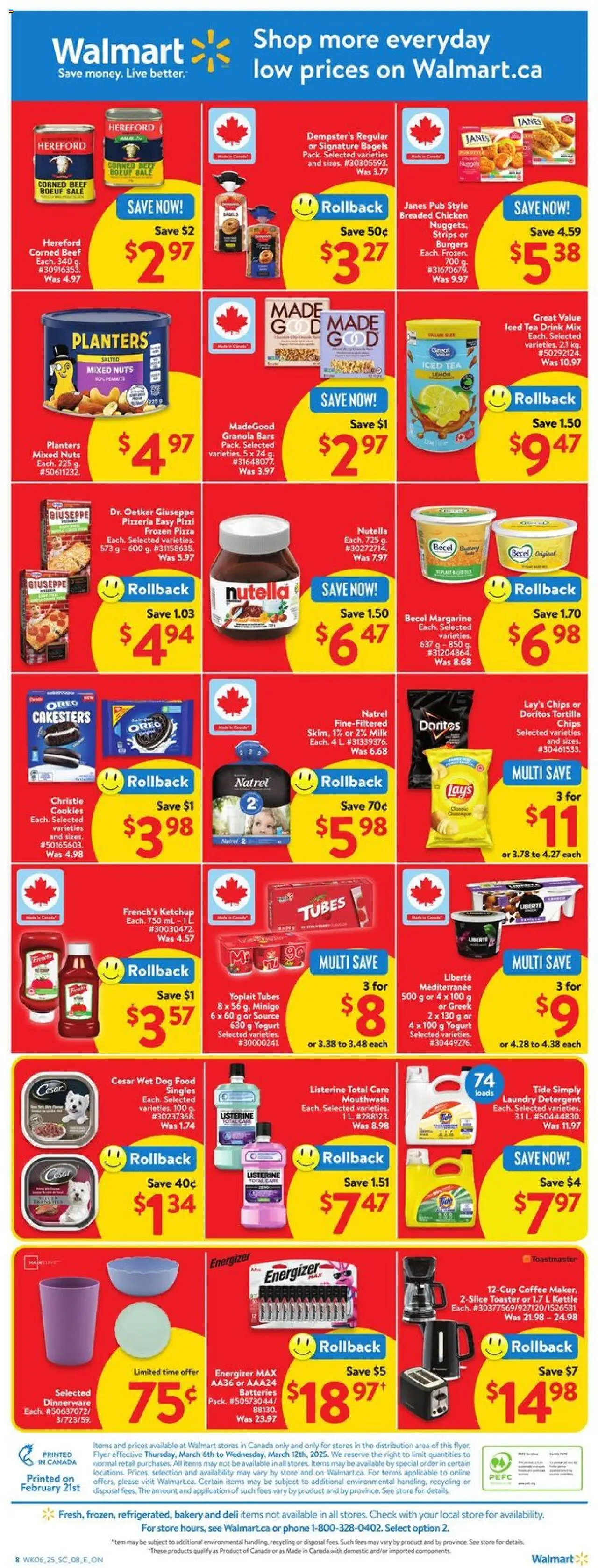 Walmart flyer valid from Mar 06, 2025 - page number 2