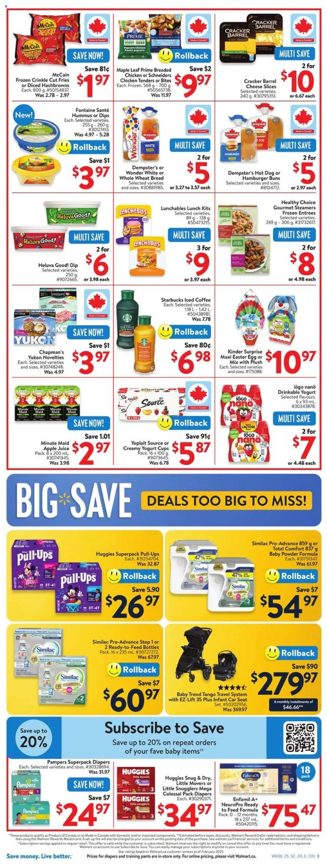 Walmart flyer valid from Mar 06, 2025 - page number 9