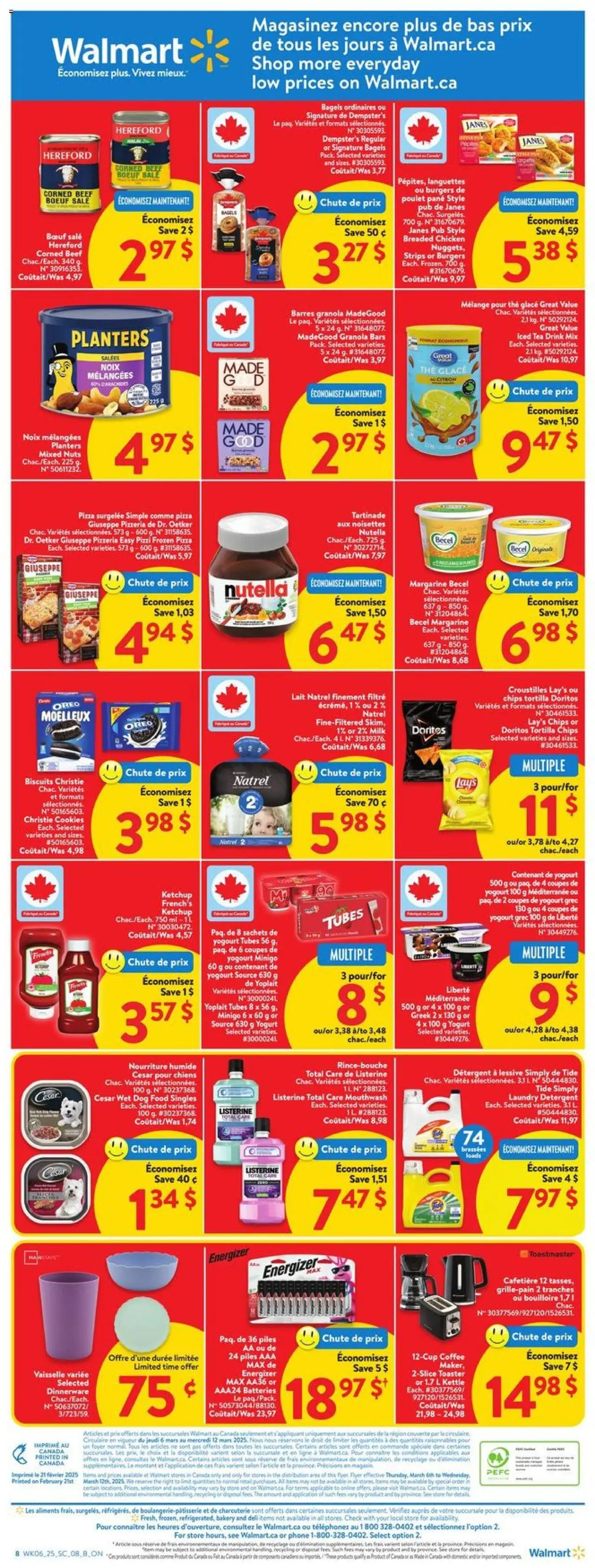 Walmart flyer valid from Mar 06, 2025 - page number 2