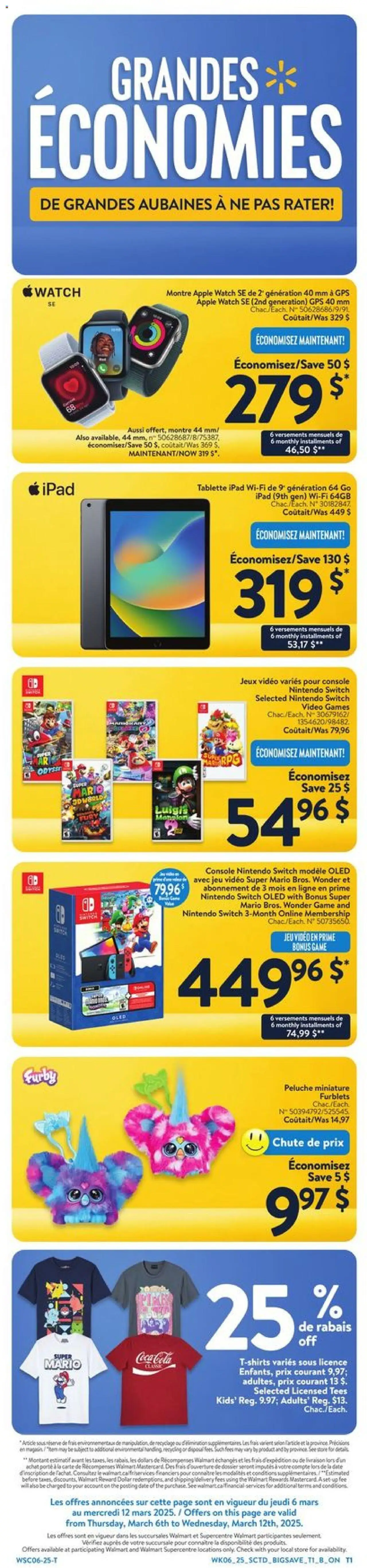 Walmart flyer valid from Mar 06, 2025 - page number 3