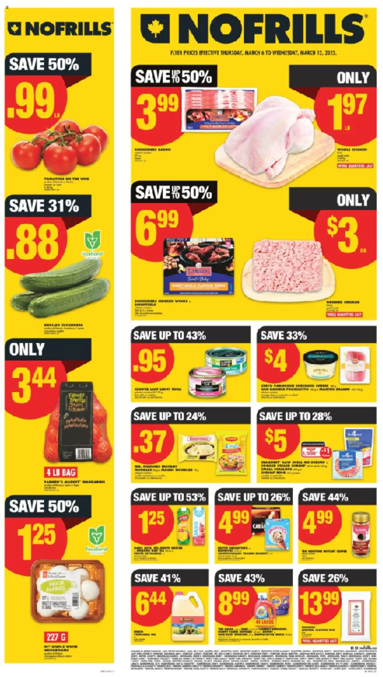 No Frills weekly flyer starting Mar 6, 2025 ⭐️