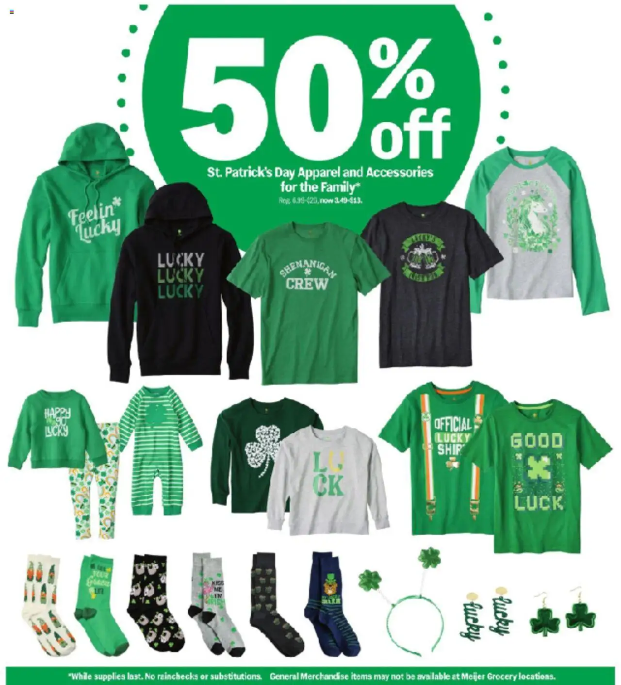 MEIJER AD from 03/09/2025 - St. Patrick's Day - PREVIEW - Page number 3