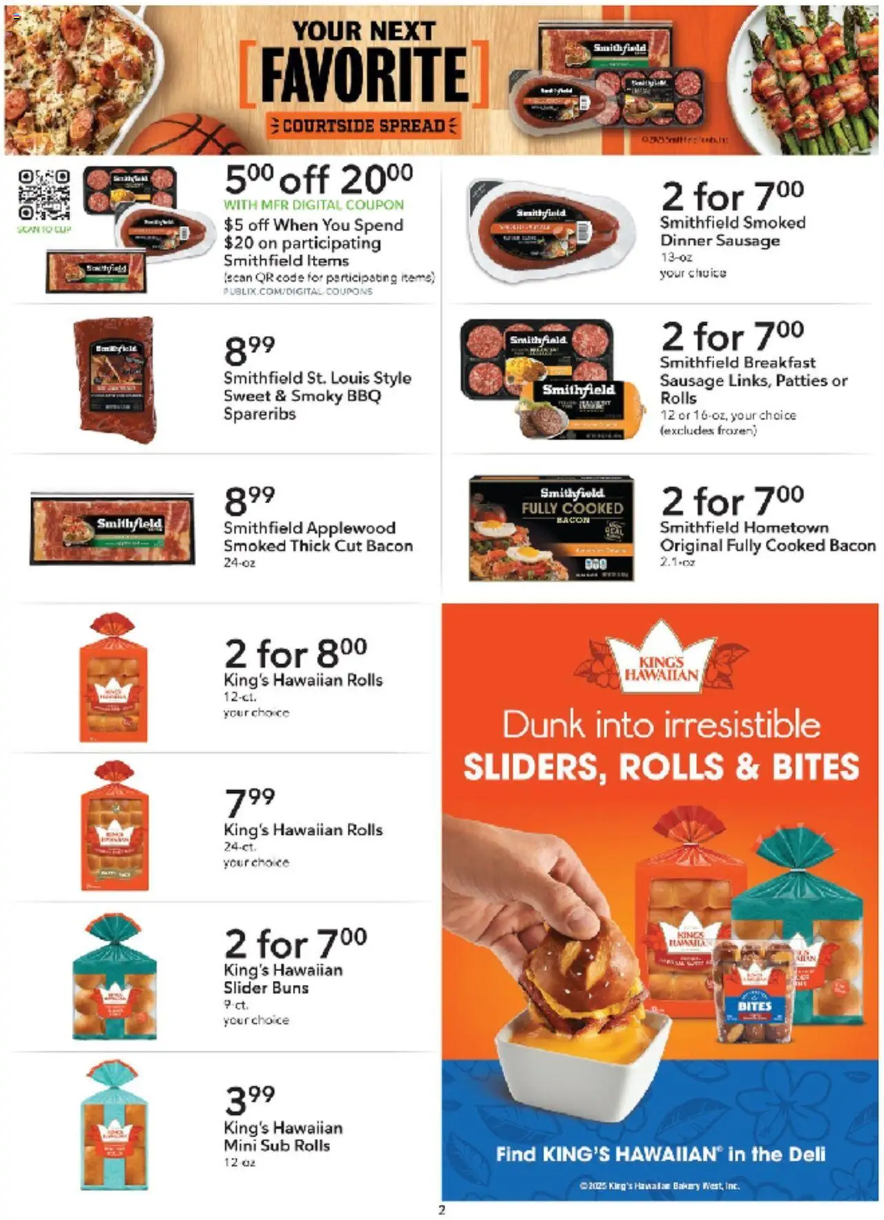 Publix Weekly ad from (03/08/2025) - Ad this week, Flyer - Page number 2