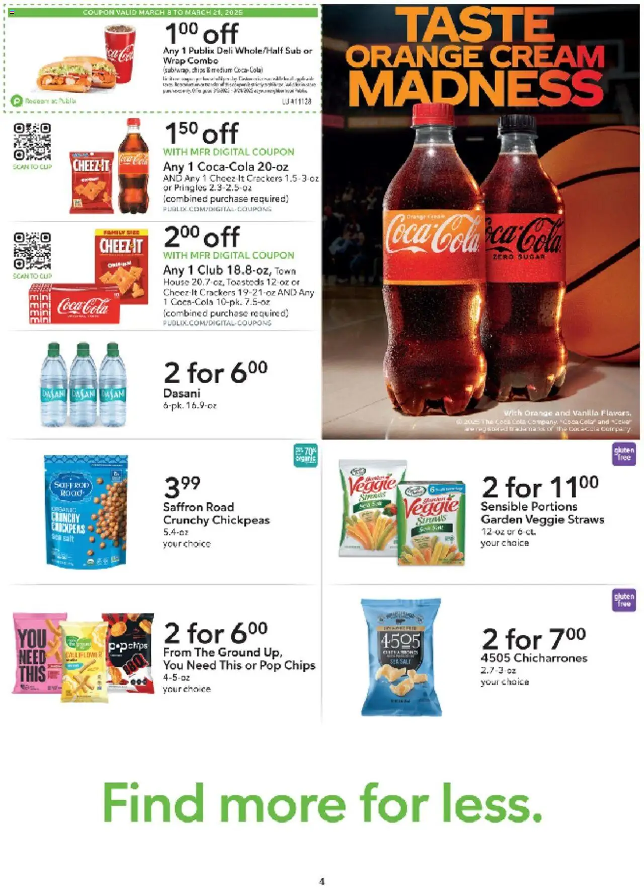 Publix Weekly ad from (03/08/2025) - Ad this week, Flyer - Page number 4