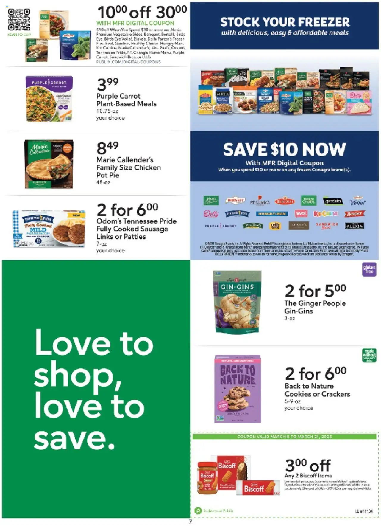 Publix Weekly ad from (03/08/2025) - Ad this week, Flyer - Page number 7