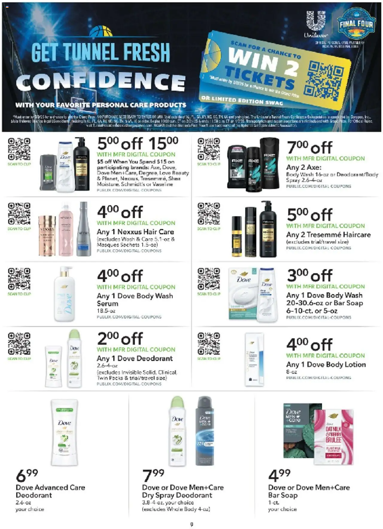 Publix Weekly ad from (03/08/2025) - Ad this week, Flyer - Page number 9