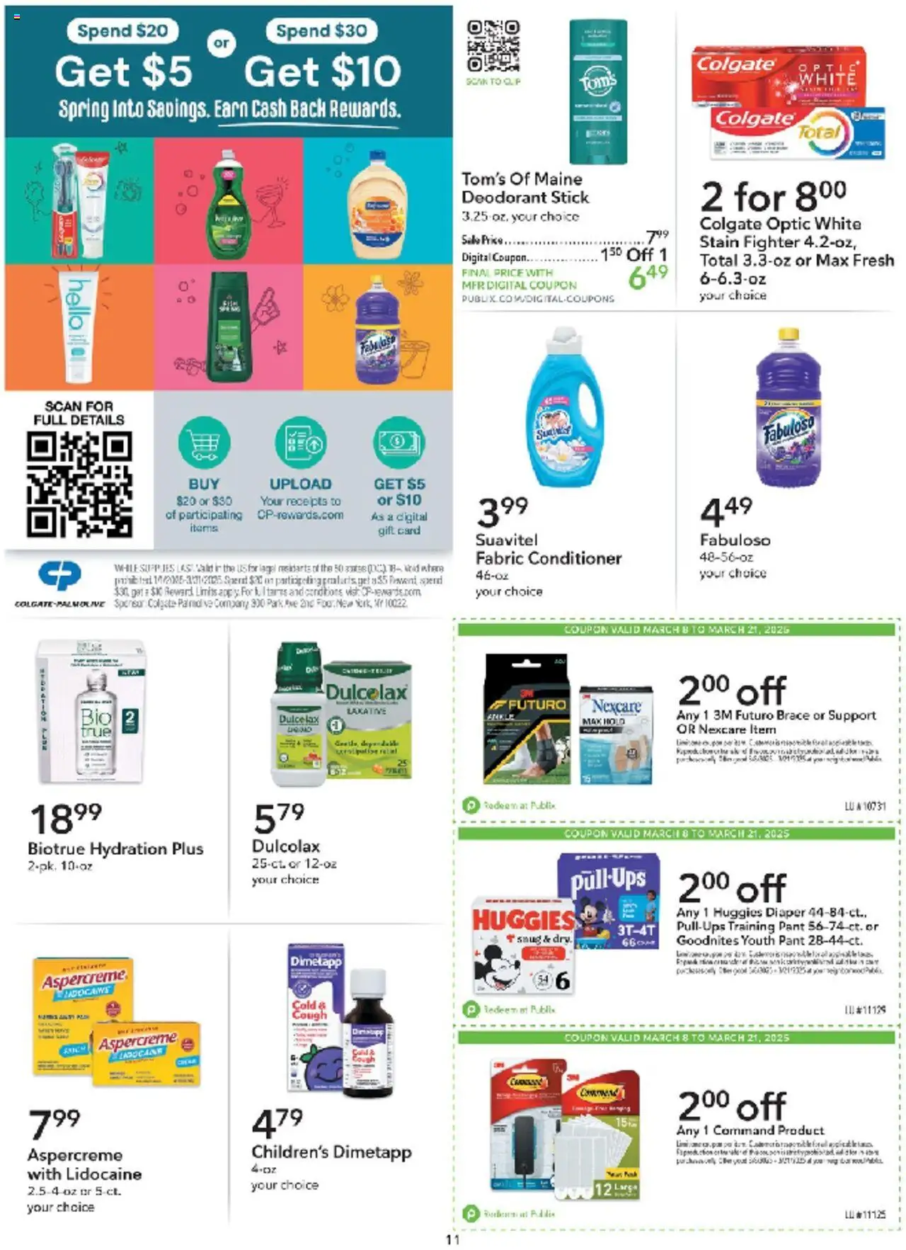 Publix Weekly ad from (03/08/2025) - Ad this week, Flyer - Page number 11