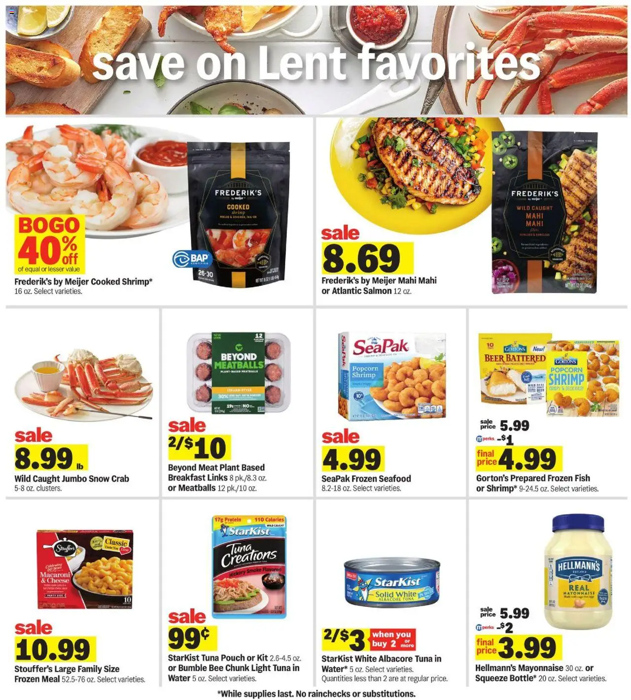MEIJER AD from 03/09/2025 - Weekly Ad - PREVIEW - Page number 8