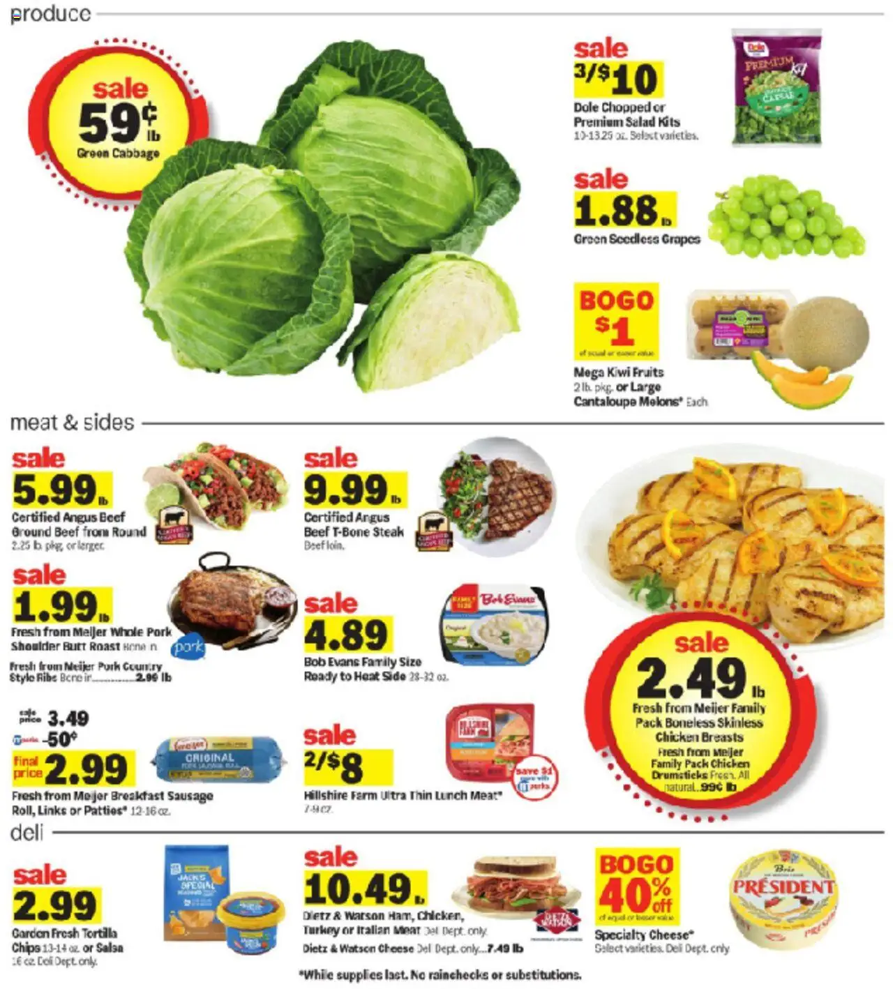 MEIJER AD from 03/09/2025 - Weekly Ad - MI - PREVIEW - Page number 2