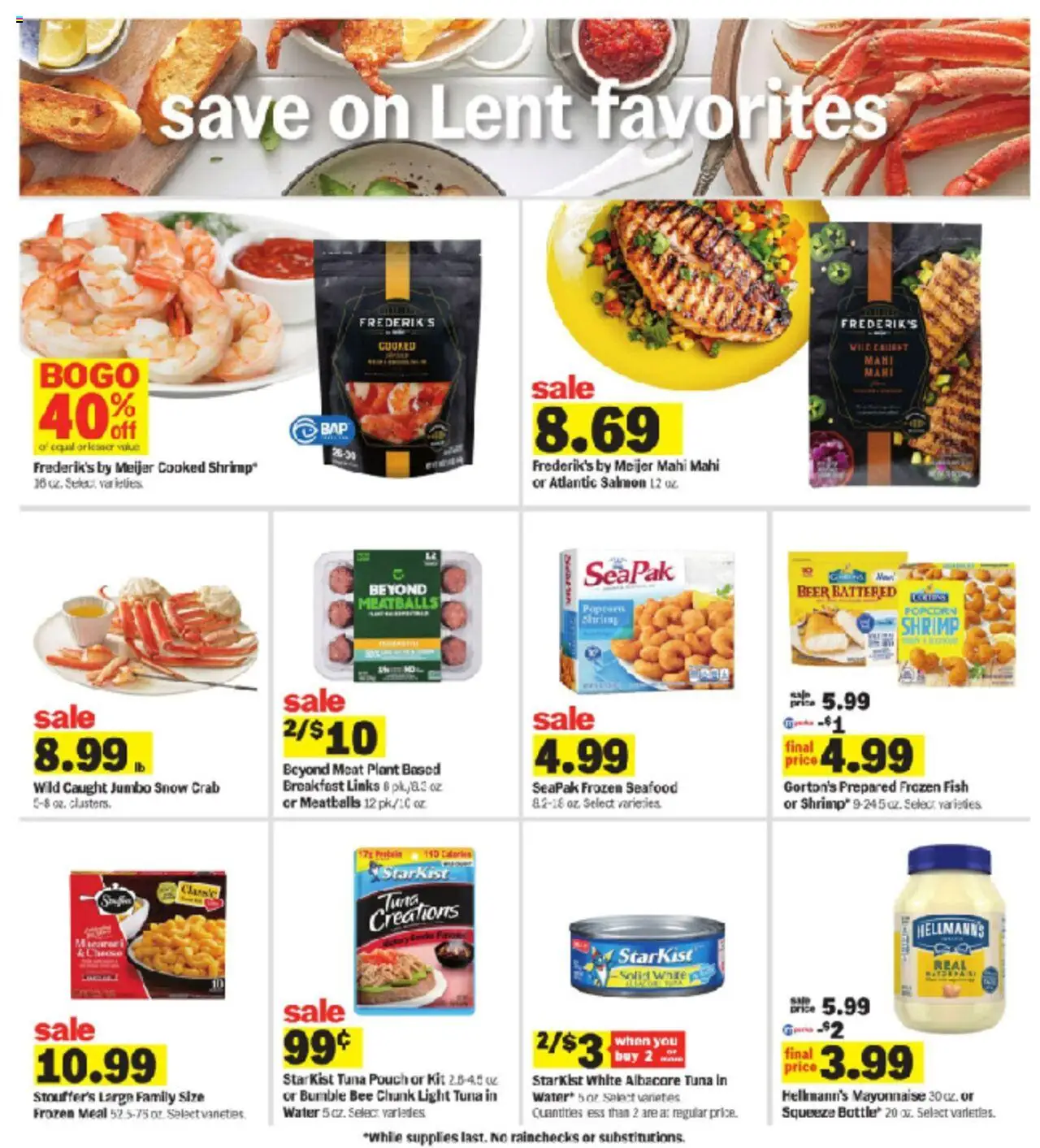 MEIJER AD from 03/09/2025 - Weekly Ad - MI - PREVIEW - Page number 8