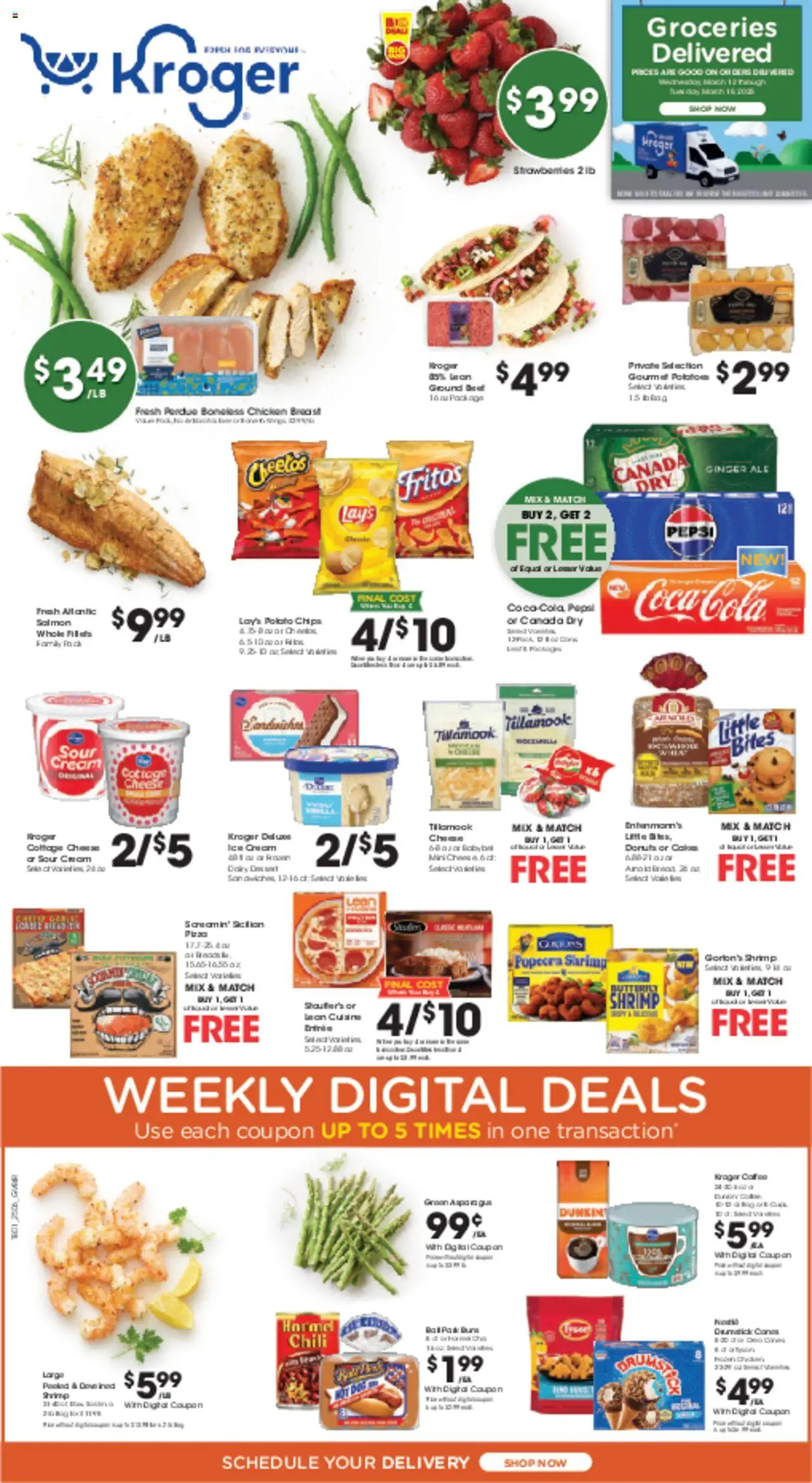 KROGER Weekly ad from 03/12/2025 >> Ad for next week