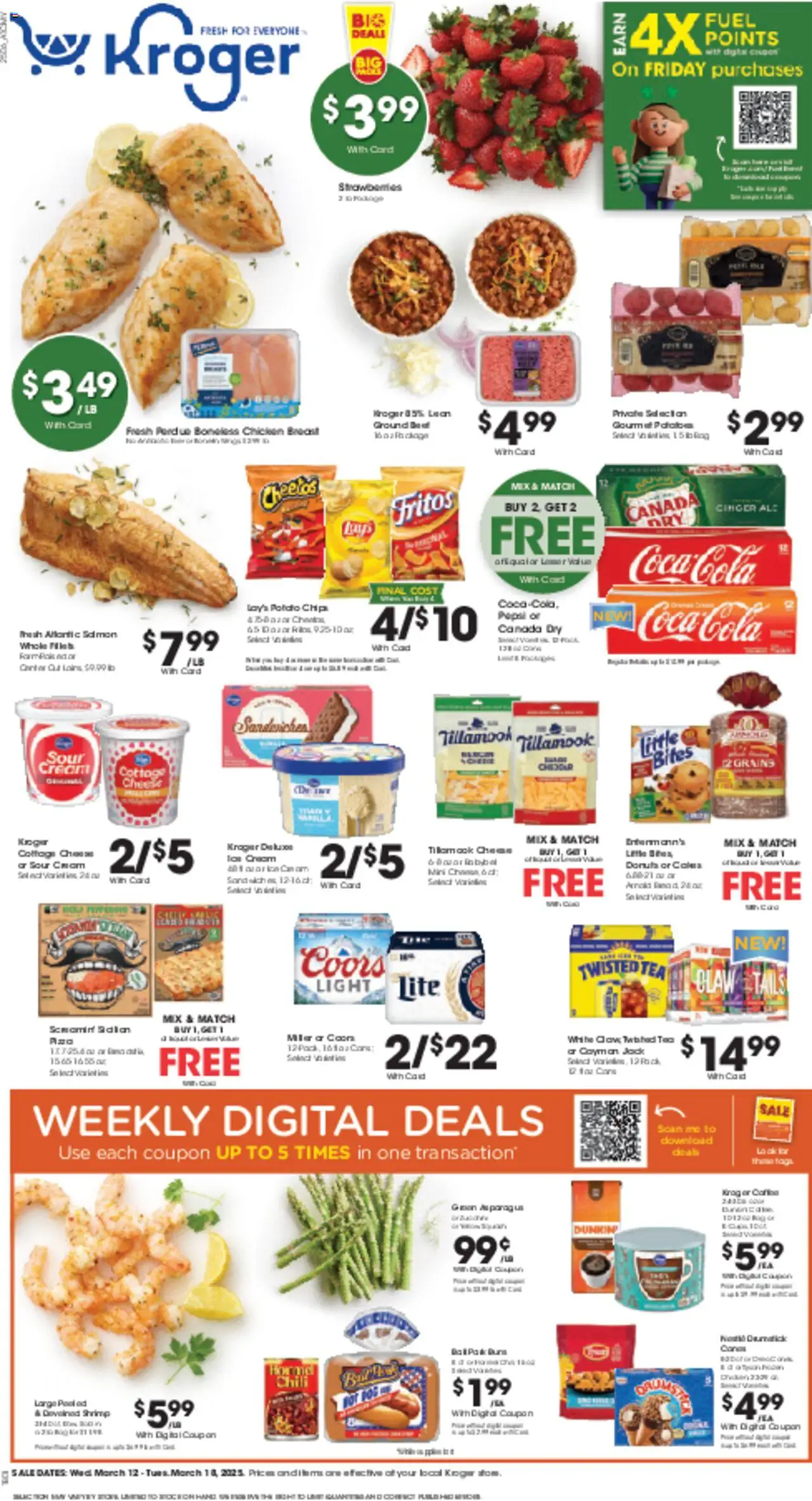KROGER Weekly ad from 03/12/2025 >> Ad for next week