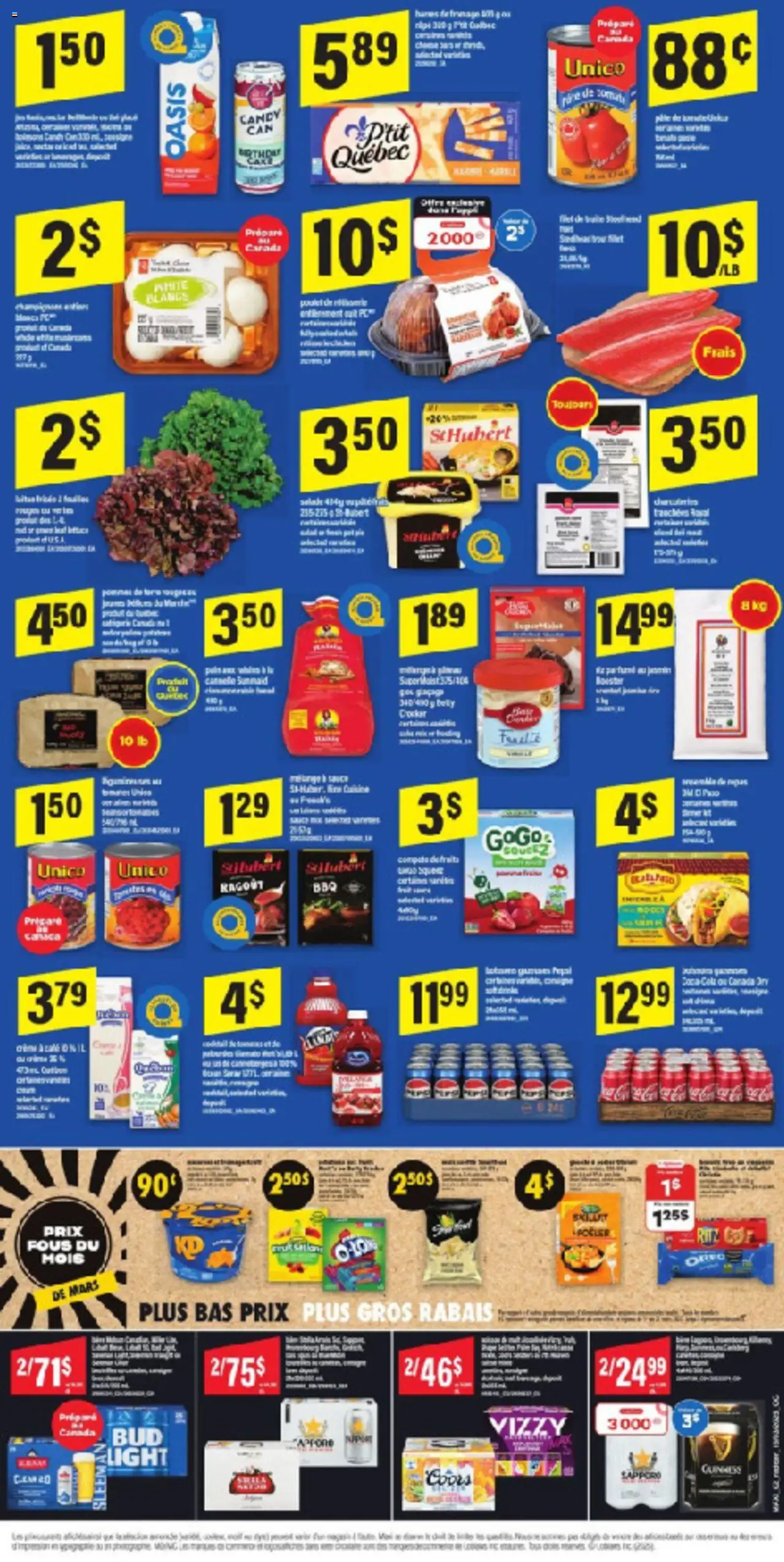Le catalogue Weekly flyer / circulaire est valide à partir du Mar 13, 2025 numéro de la page 2