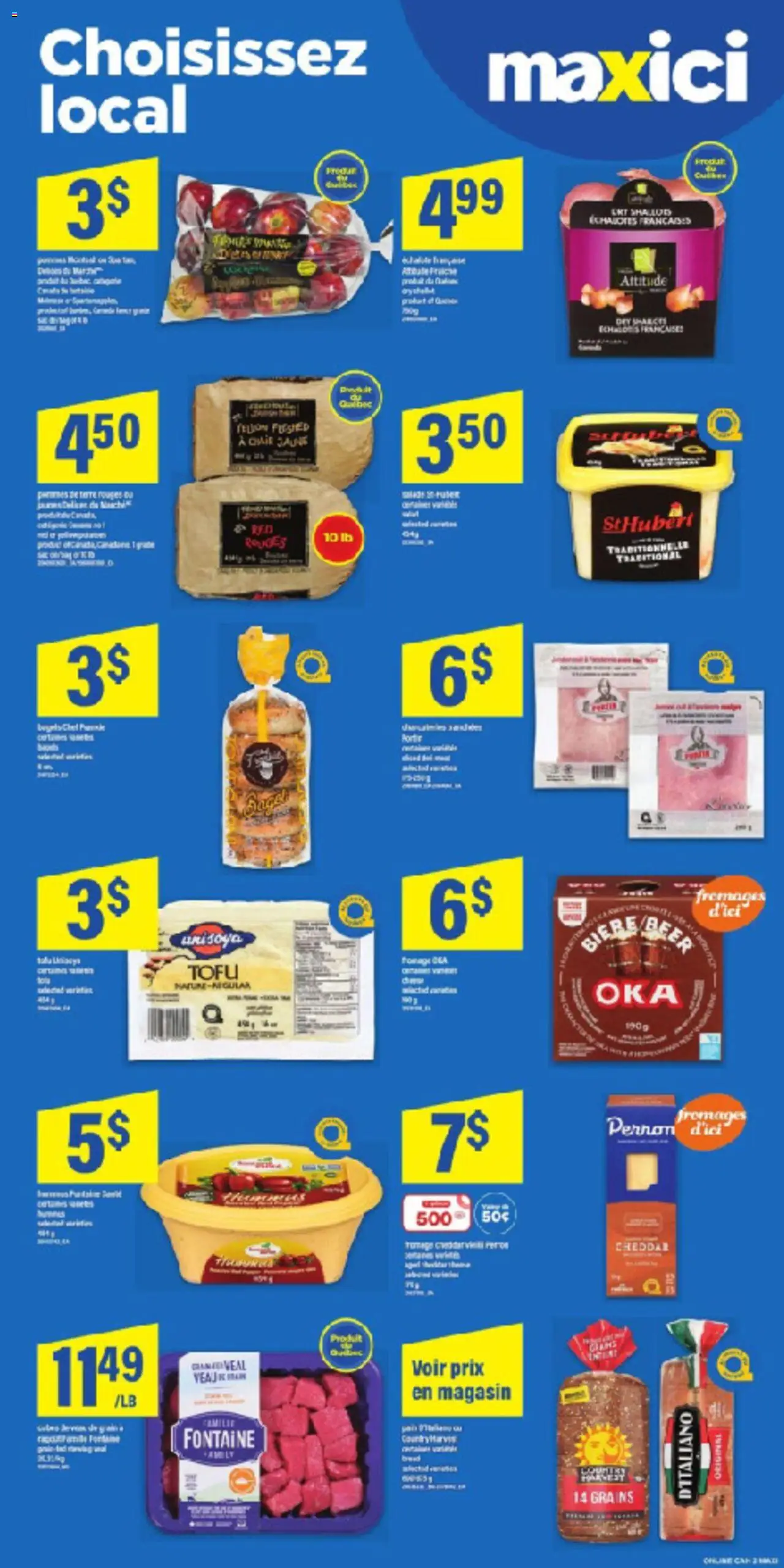 Le catalogue Weekly flyer / circulaire est valide à partir du Mar 13, 2025 numéro de la page 4