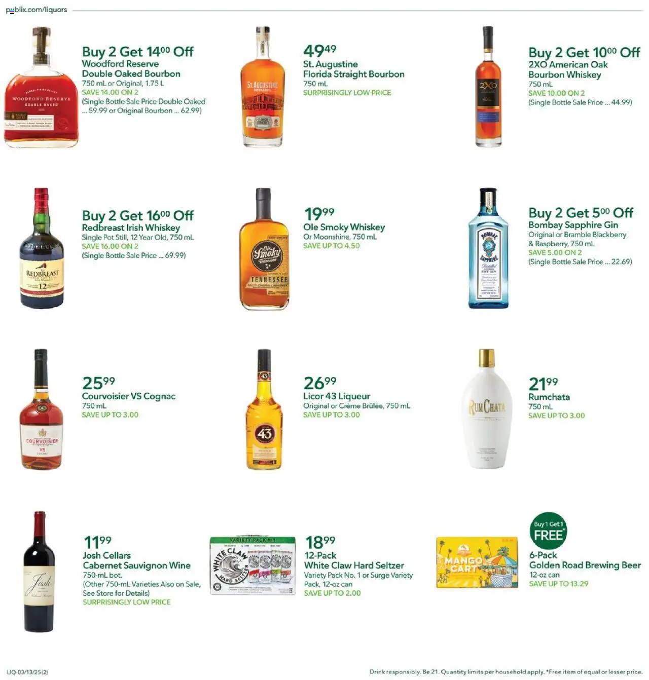 Publix Weekly ad from (03/13/2025) - Ad this week, Flyer - Page number 2