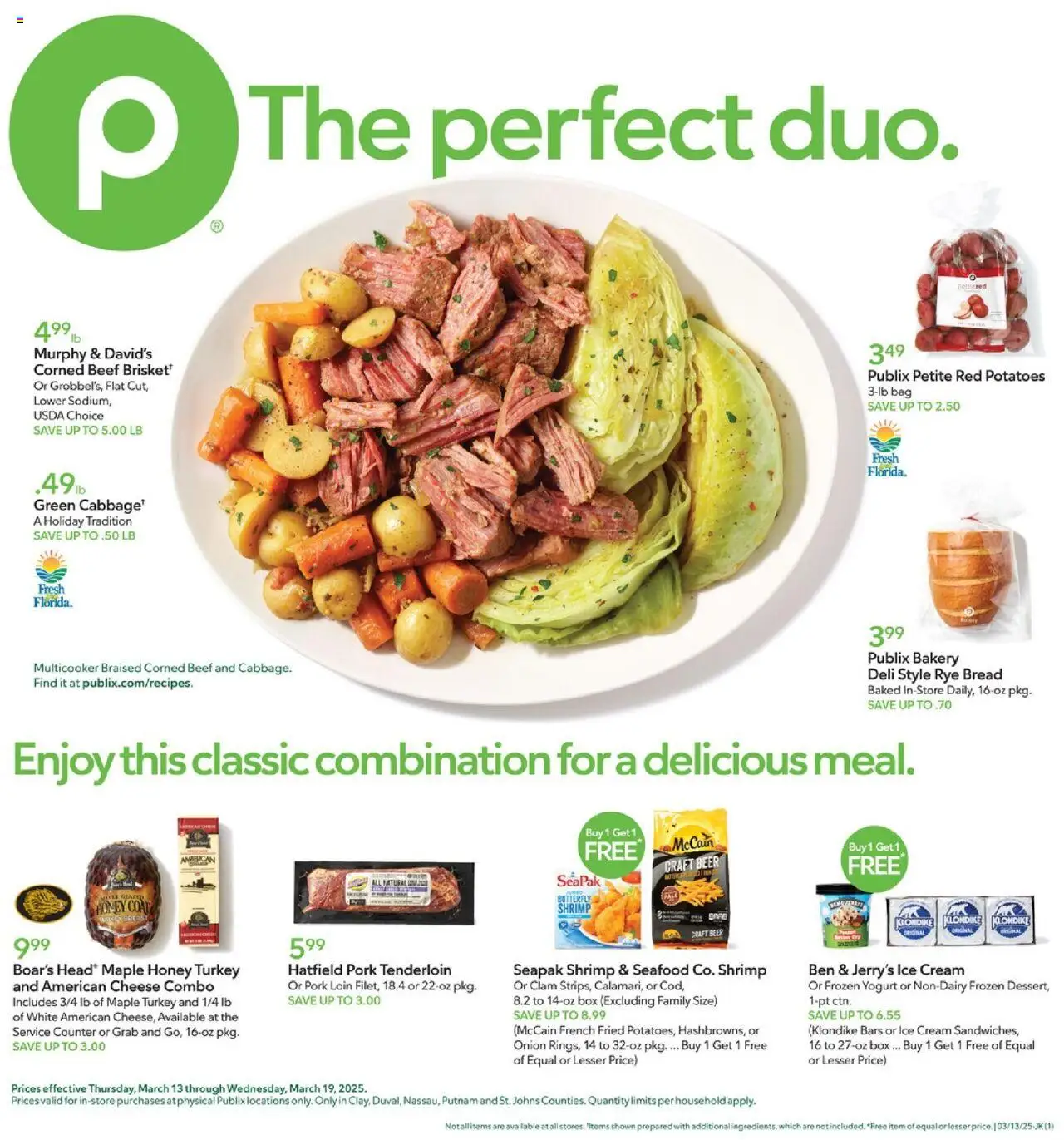 PUBLIX Weekly ad from 03/13/2025 >> Ad this week, Flyer