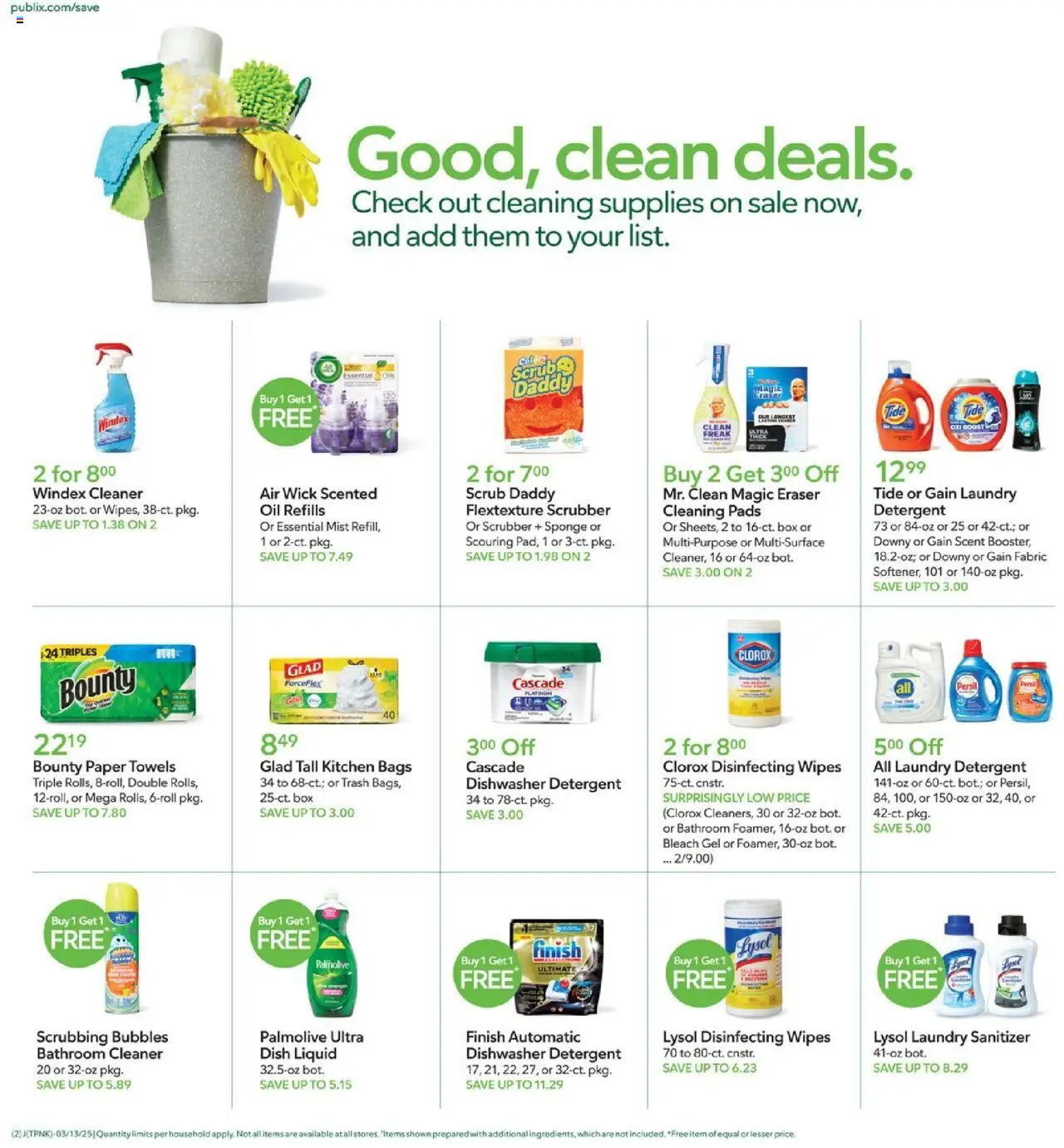 Publix Weekly ad from (03/13/2025) - Ad this week, Flyer - Page number 2