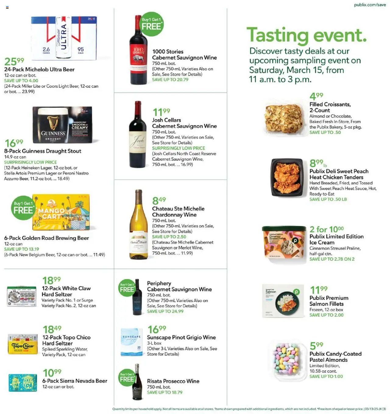 Publix Weekly ad from (03/13/2025) - Ad this week, Flyer - Page number 3
