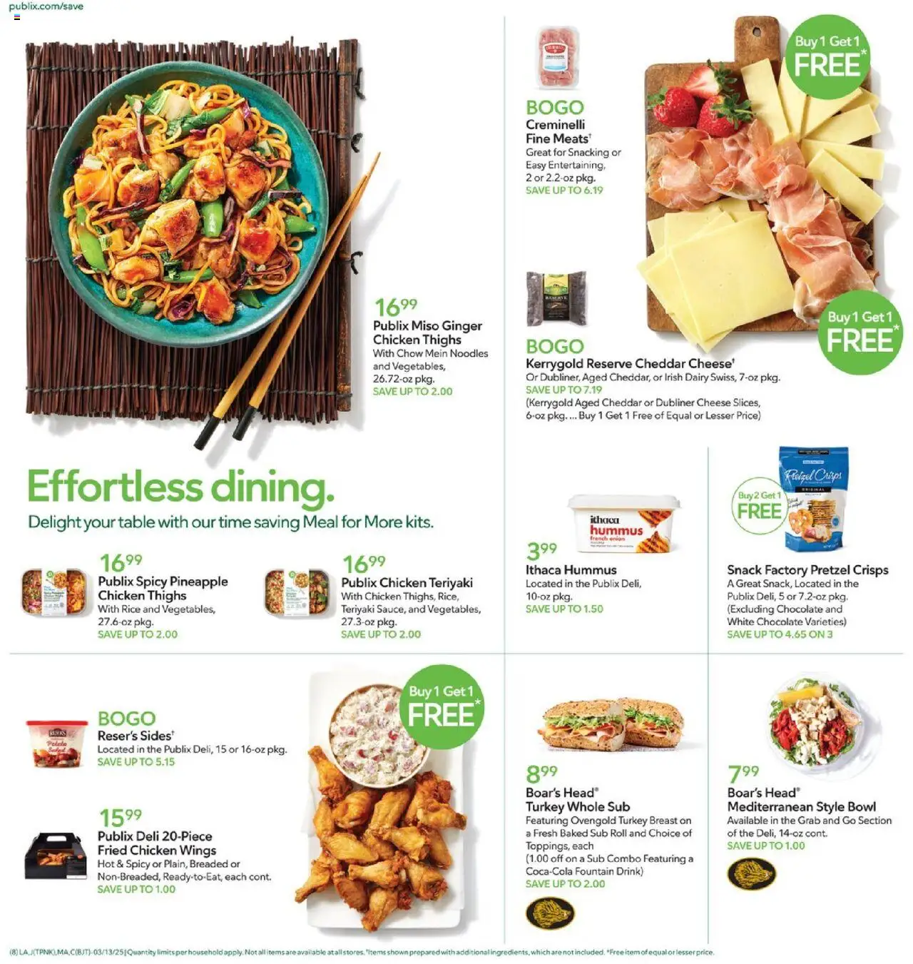 Publix Weekly ad from (03/13/2025) - Ad this week, Flyer - Page number 8