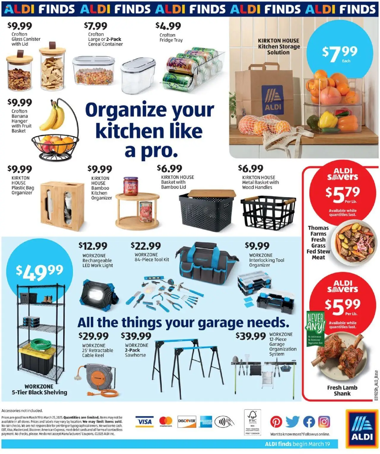 Aldi Weekly Ad from 03/19/2025 - Flyer, Sales ad - Page number 2