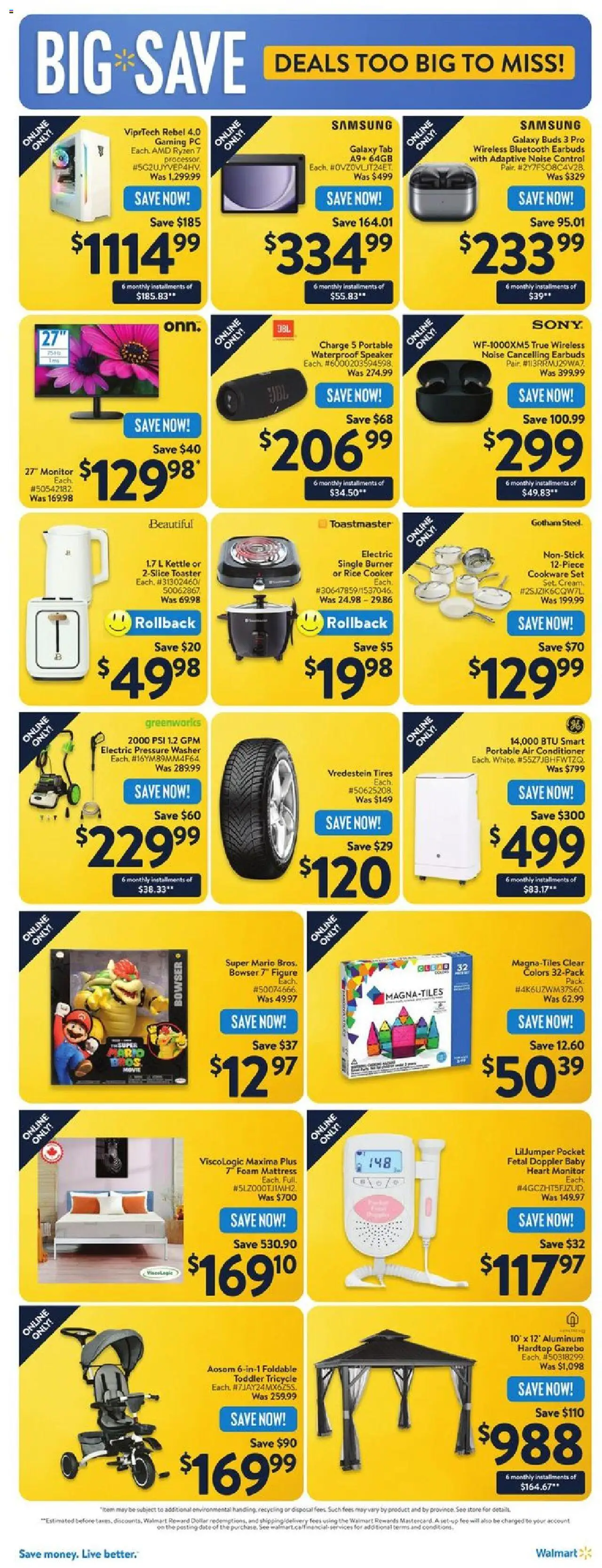 Walmart flyer valid from Mar 13, 2025 - page number 6