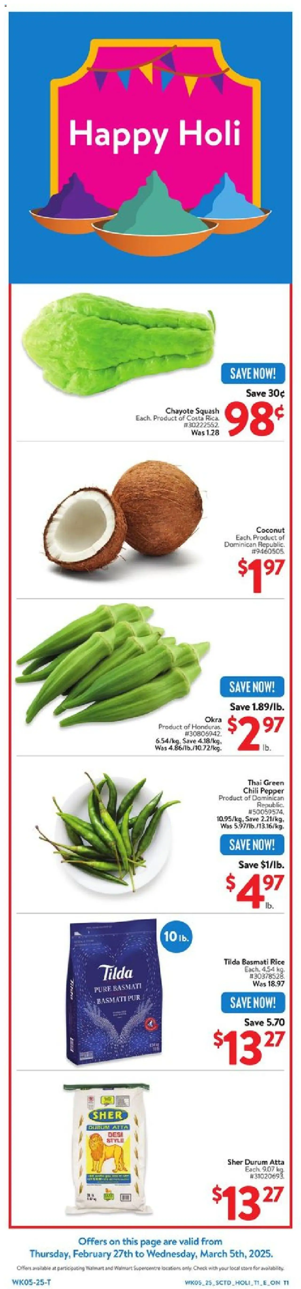 Walmart flyer valid from Mar 13, 2025 - page number 9