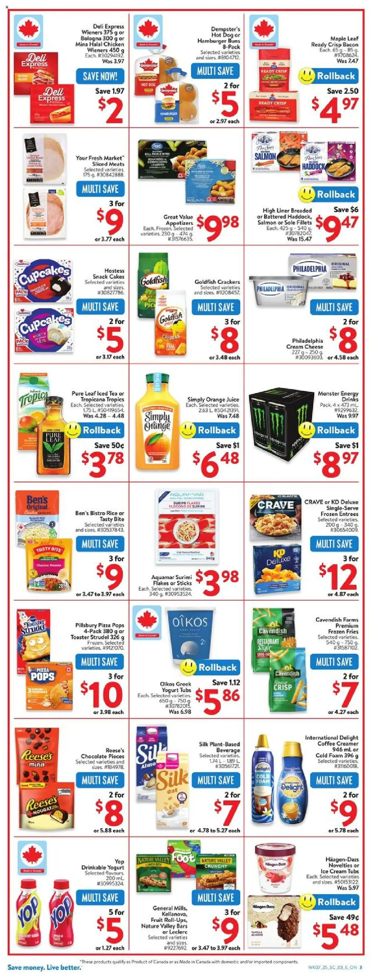 Walmart flyer valid from Mar 13, 2025 - page number 8