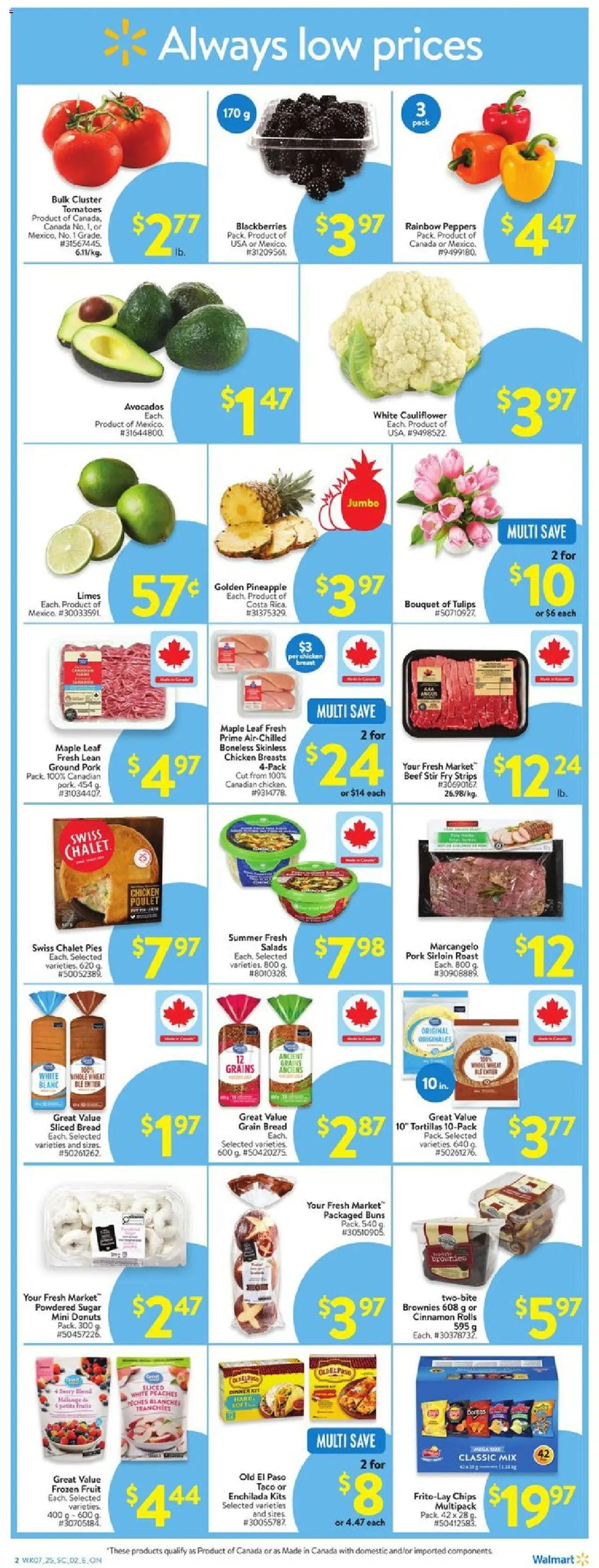 Walmart flyer valid from Mar 13, 2025 - page number 7
