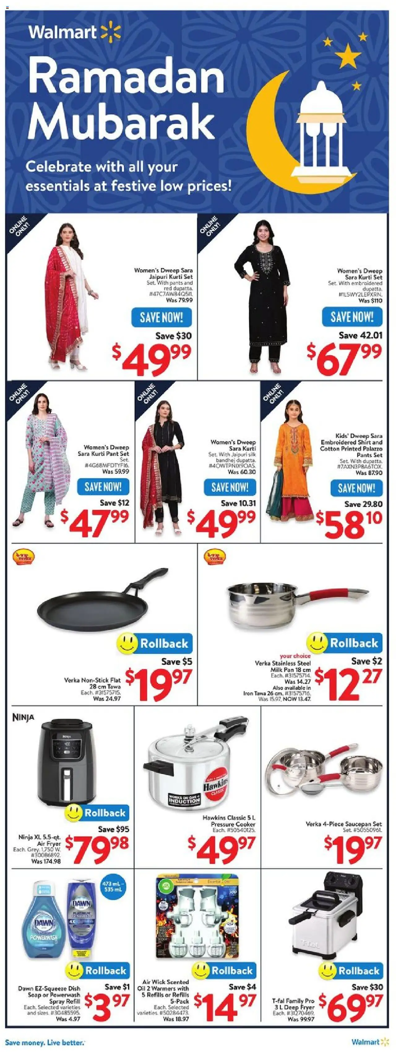 Walmart flyer valid from Mar 13, 2025 - page number 14