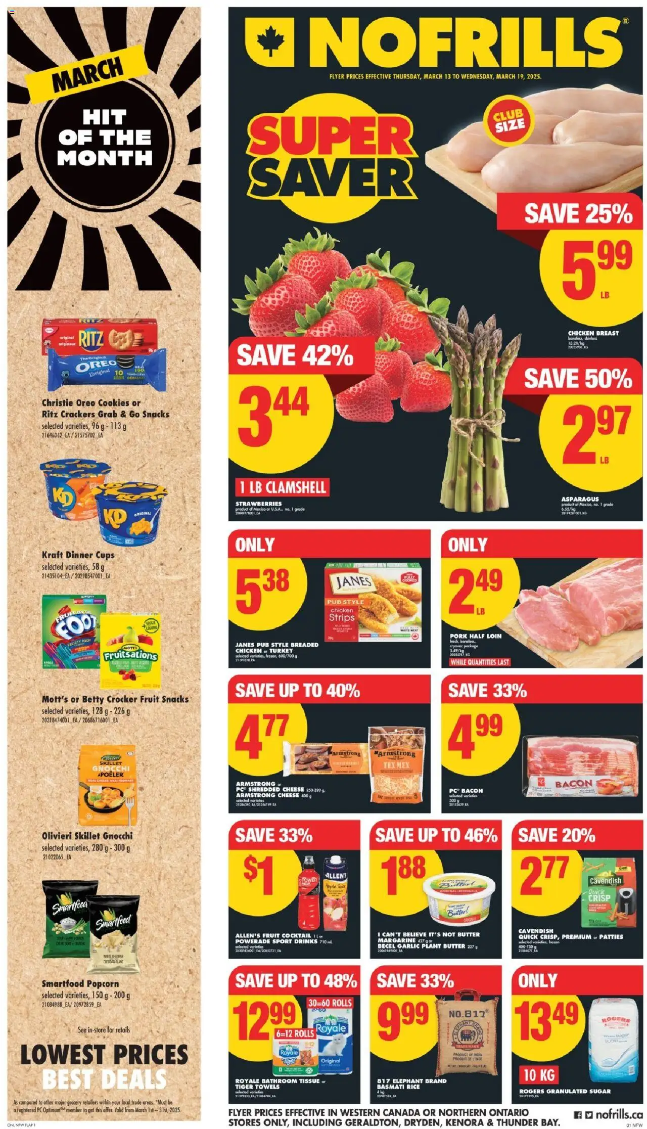No Frills weekly flyer starting Mar 13, 2025 ⭐️