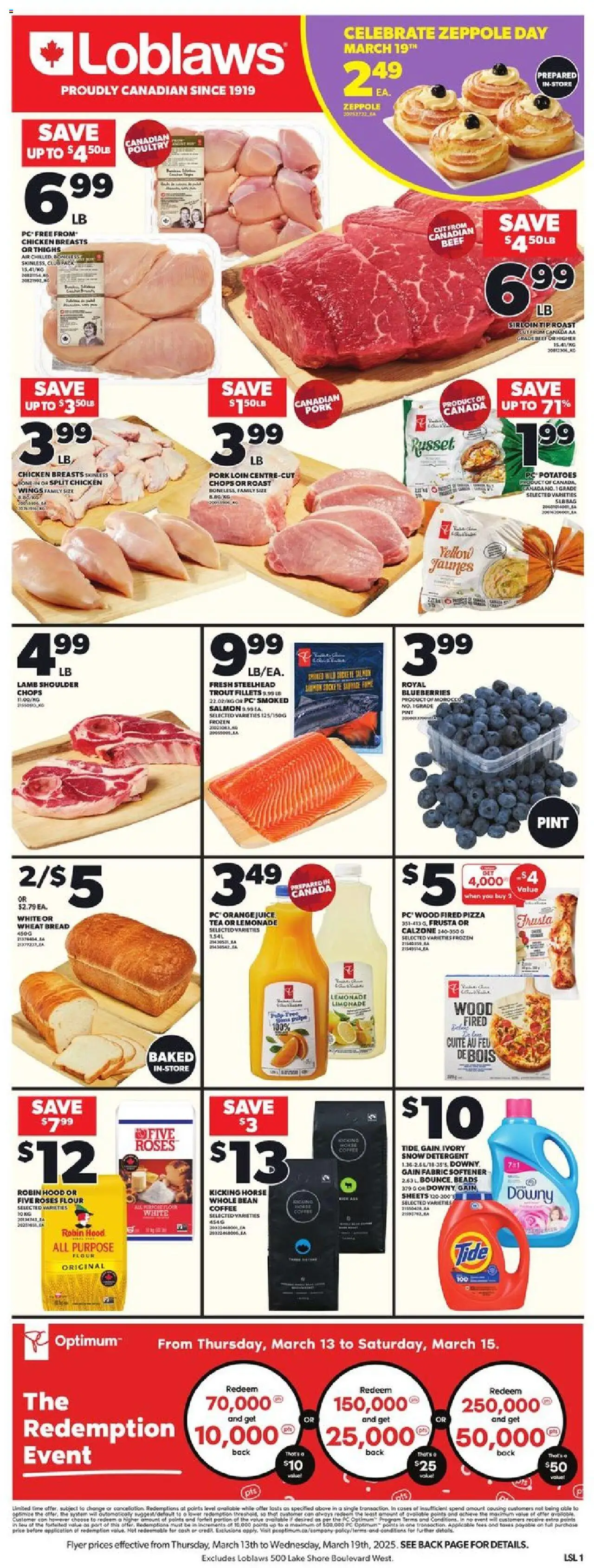 Loblaws flyer valid from Mar 13, 2025 - page number 4